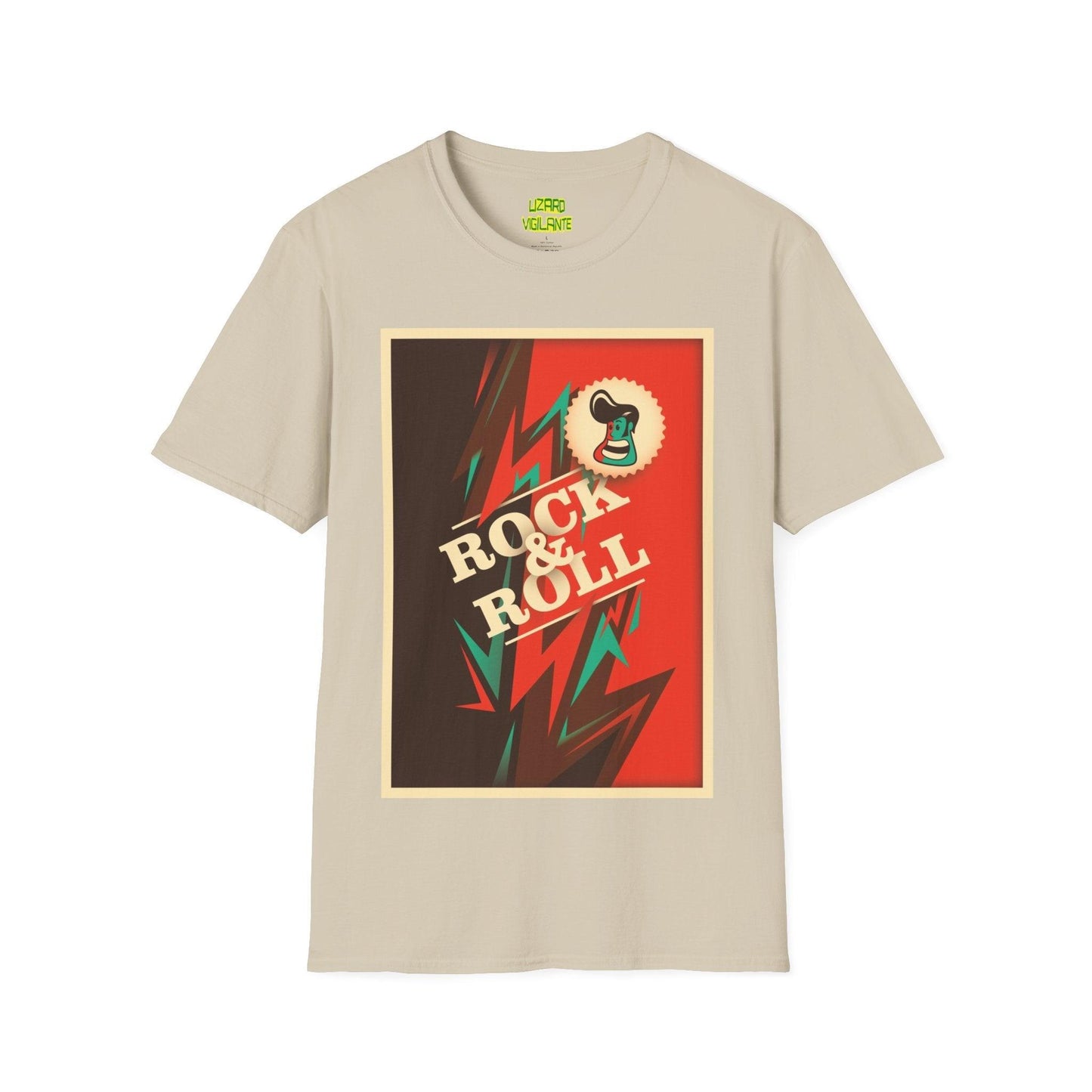 Rock & Roll Pomp Unisex Softstyle T-Shirt - Lizard Vigilante