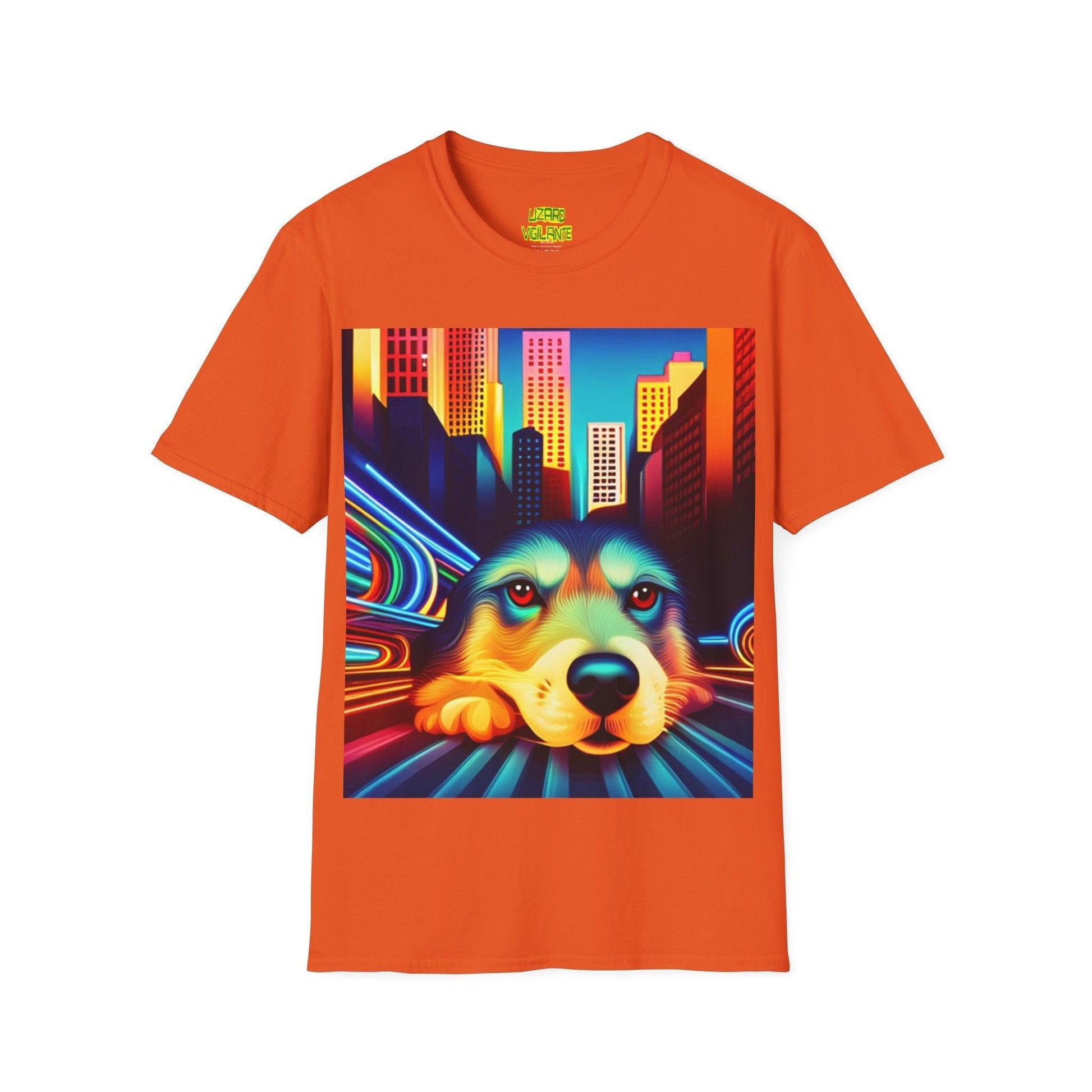 The Dog Album Unisex Softstyle T-Shirt - Lizard Vigilante