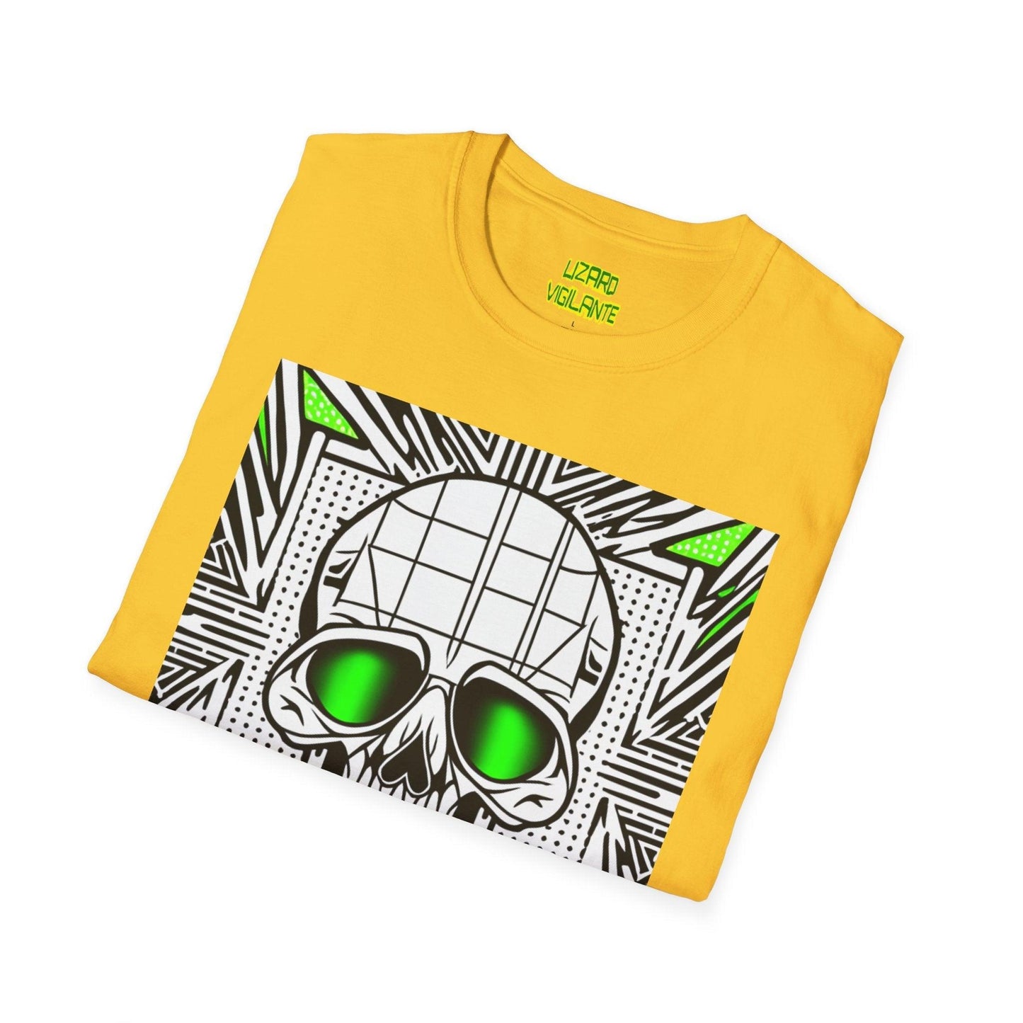 Skull Survey Unisex Softstyle T-Shirt - Lizard Vigilante