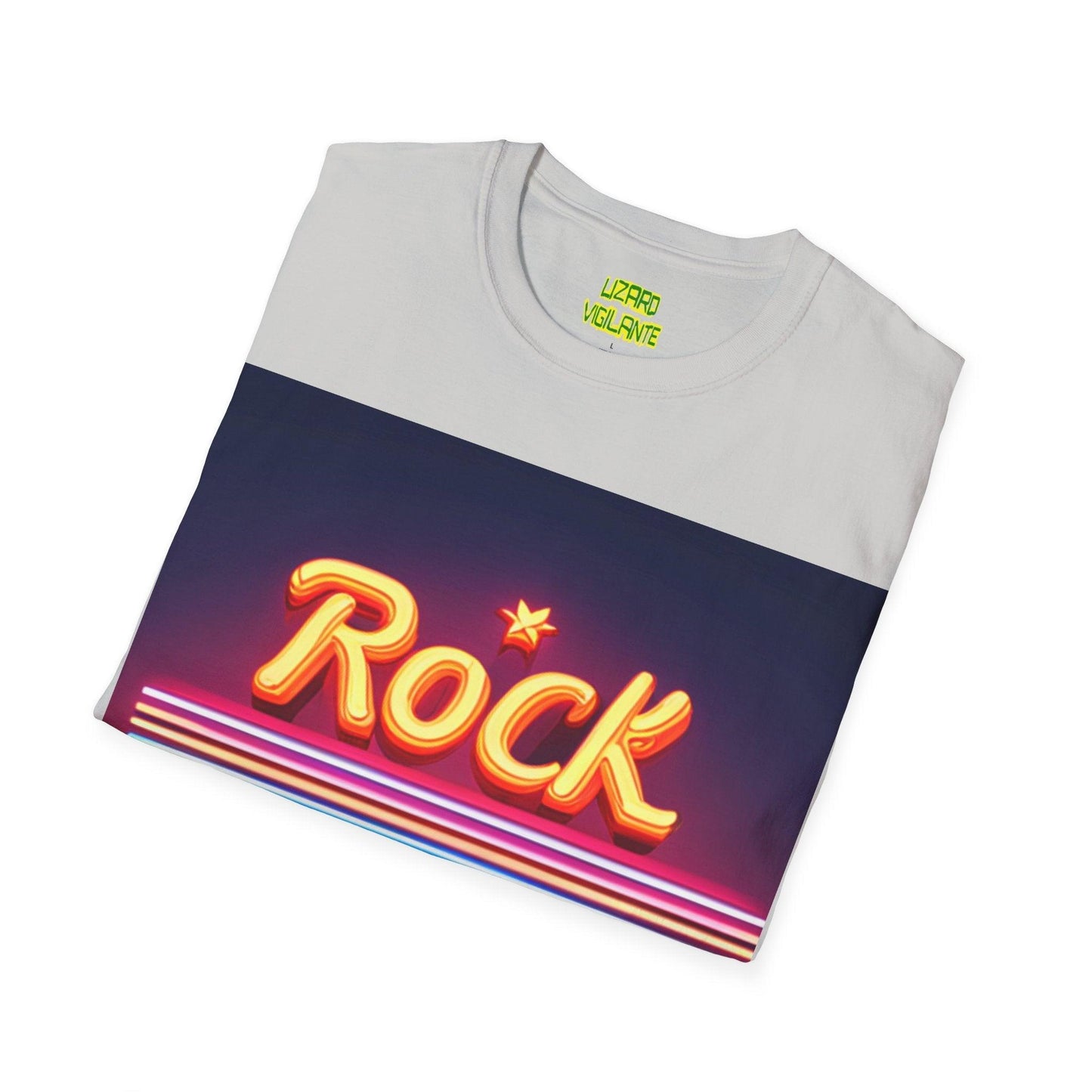 ROCK Unisex Softstyle T-Shirt - Lizard Vigilante