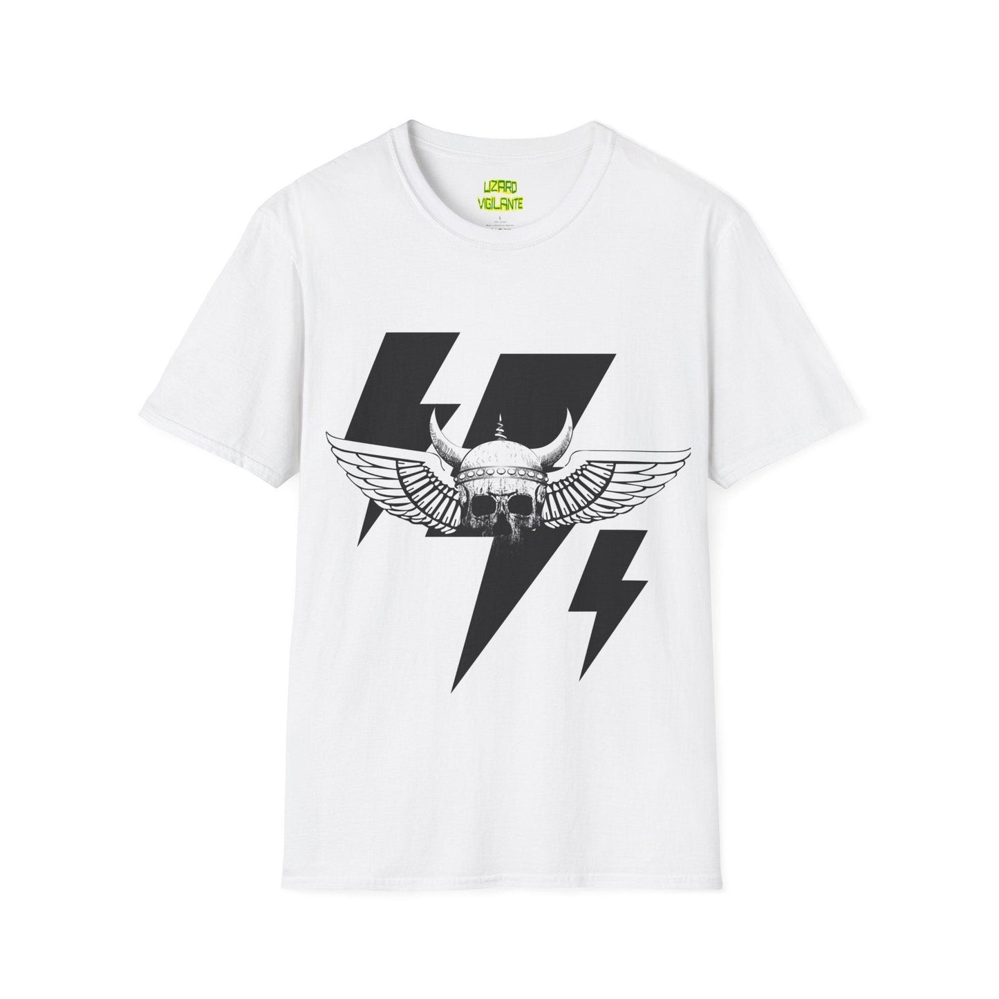 Lightning Lenny Unisex Softstyle T-Shirt - Lizard Vigilante