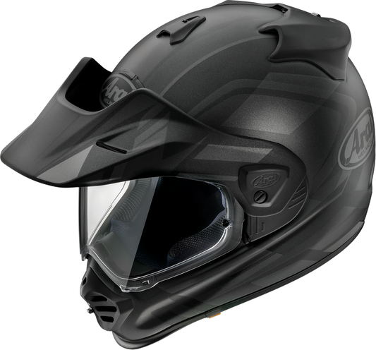 ARAI HELMETS, ARAI HELMETS XD-5 Discovery Helmet with VAS-A Shield System - Black Frost, Large (Part No. 0140-0443)