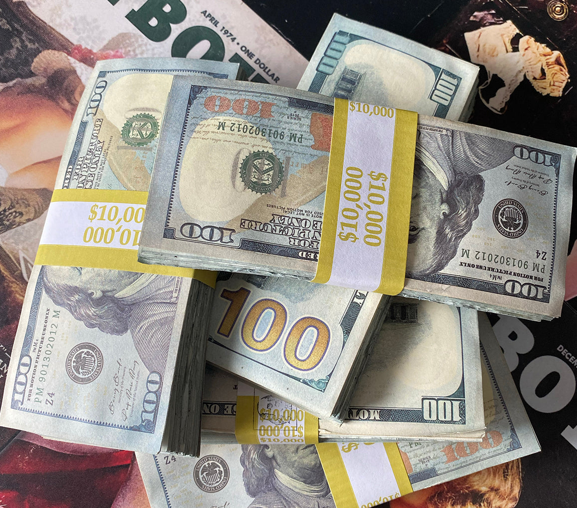 $50,000 Aged Prop Money - Blank Filler