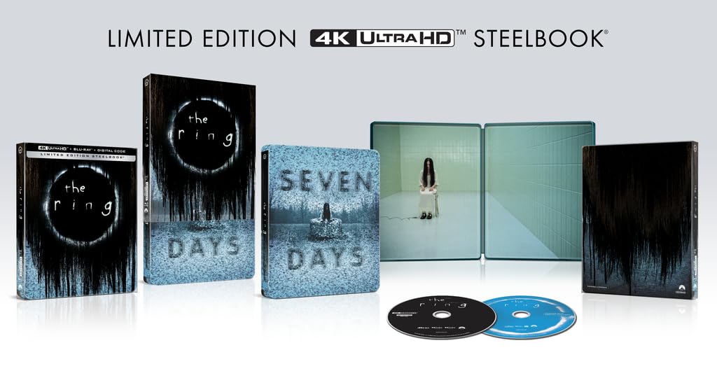 The Ring Steelbook [4K UHD + Blu-Ray + Digital]