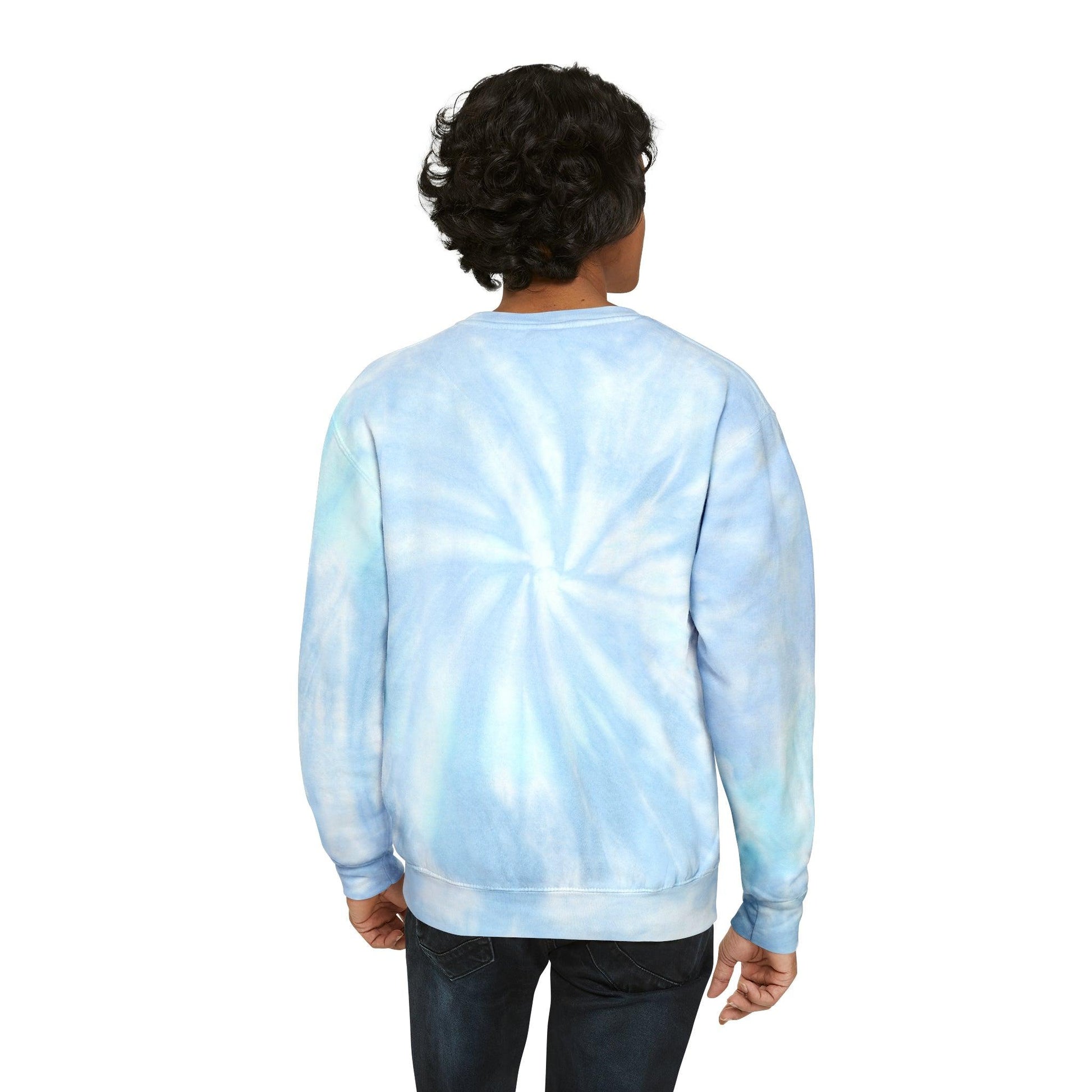 Comfortable StarBust Unisex Tie-Dye Sweatshirt - Lizard Vigilante