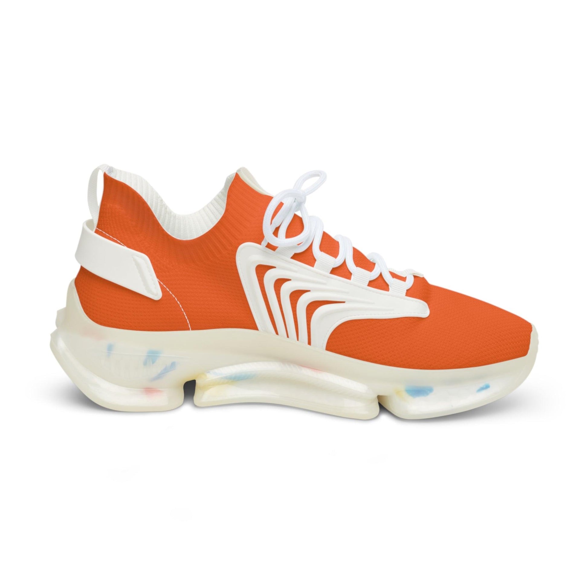 Men's Mesh Sneakers - Orange - Lizard Vigilante