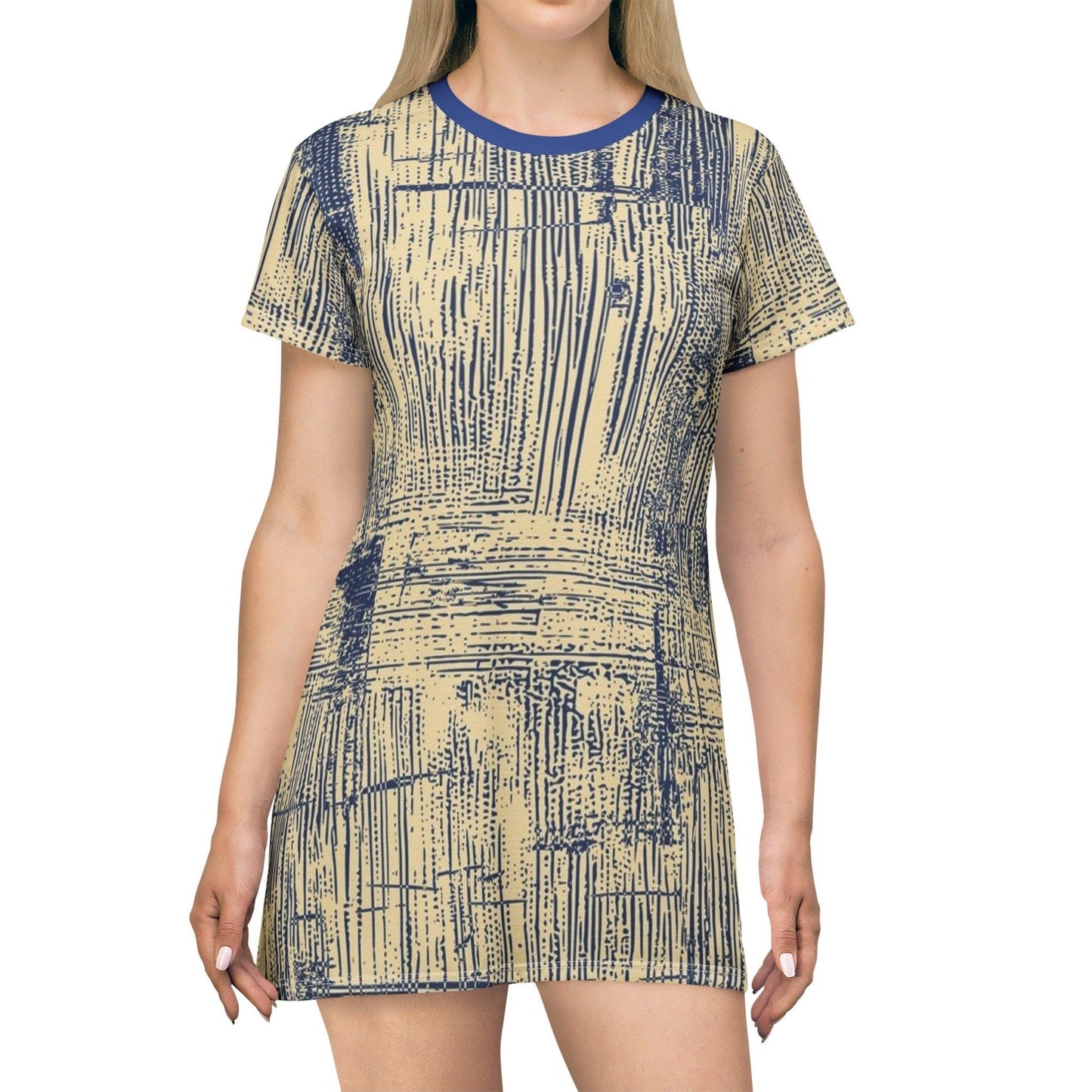 Shed Side T-Shirt Dress - Lizard Vigilante