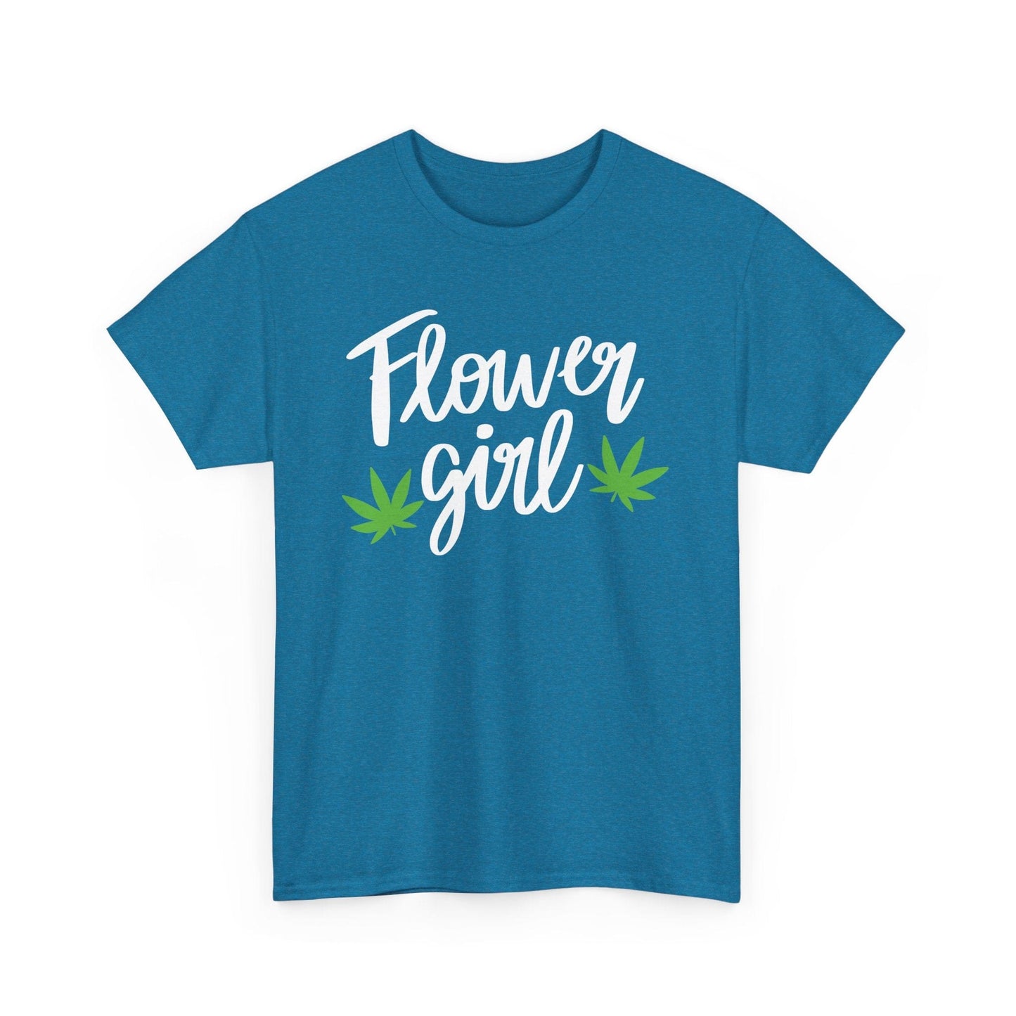Flower Girl Marijuana Leaf T-Shirt