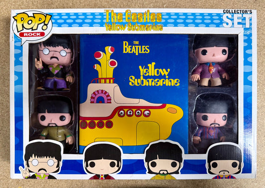 Funko Pop! Rock The Beatles Yellow Submarine Collectors Set Vaulted Grail 2012