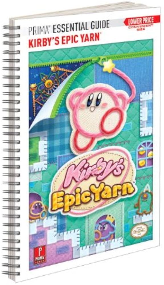 Kirby's Epic Yarn Bundle [Game + Strategy Guide] (Nintendo Wii)