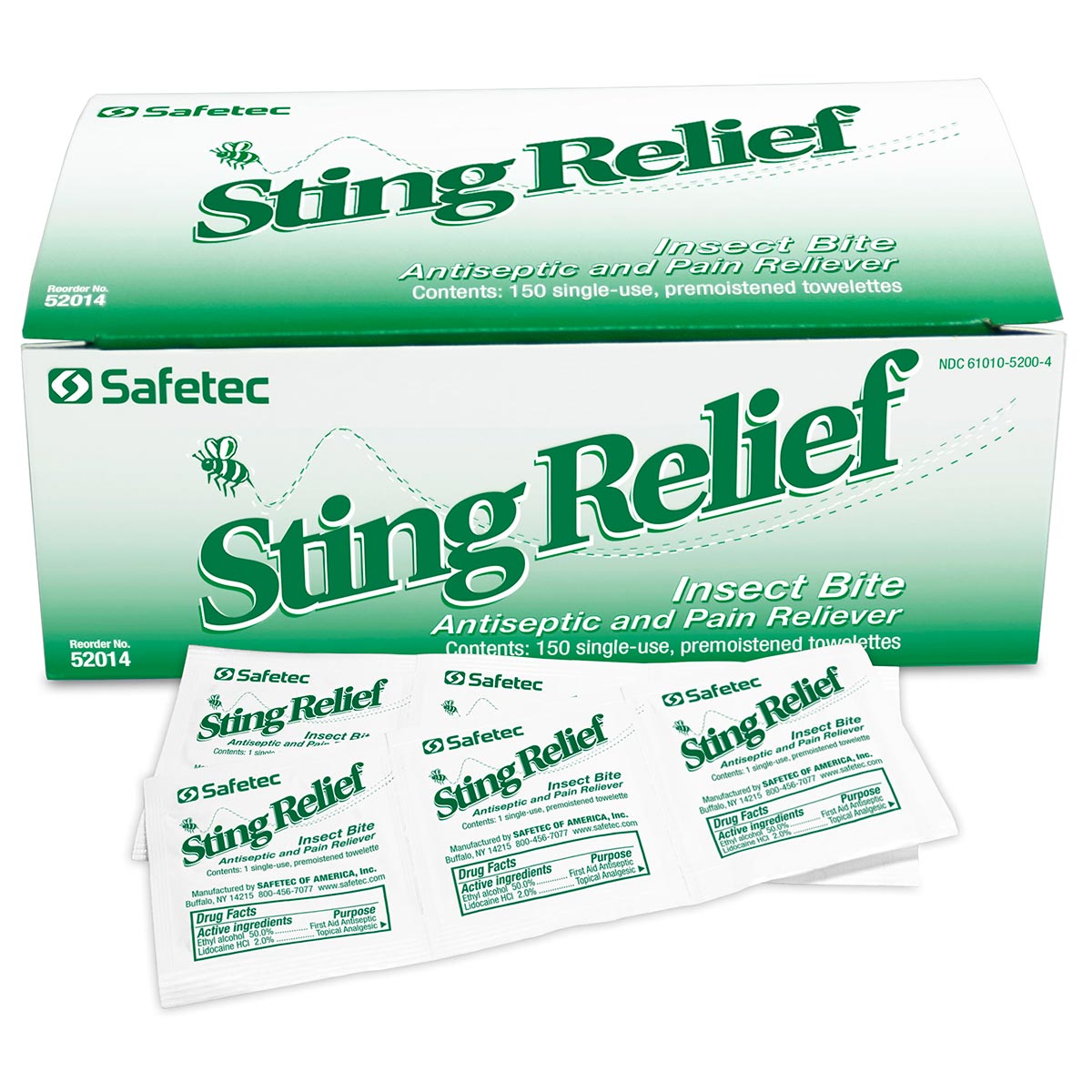 150 Sting Relief Prep Pads