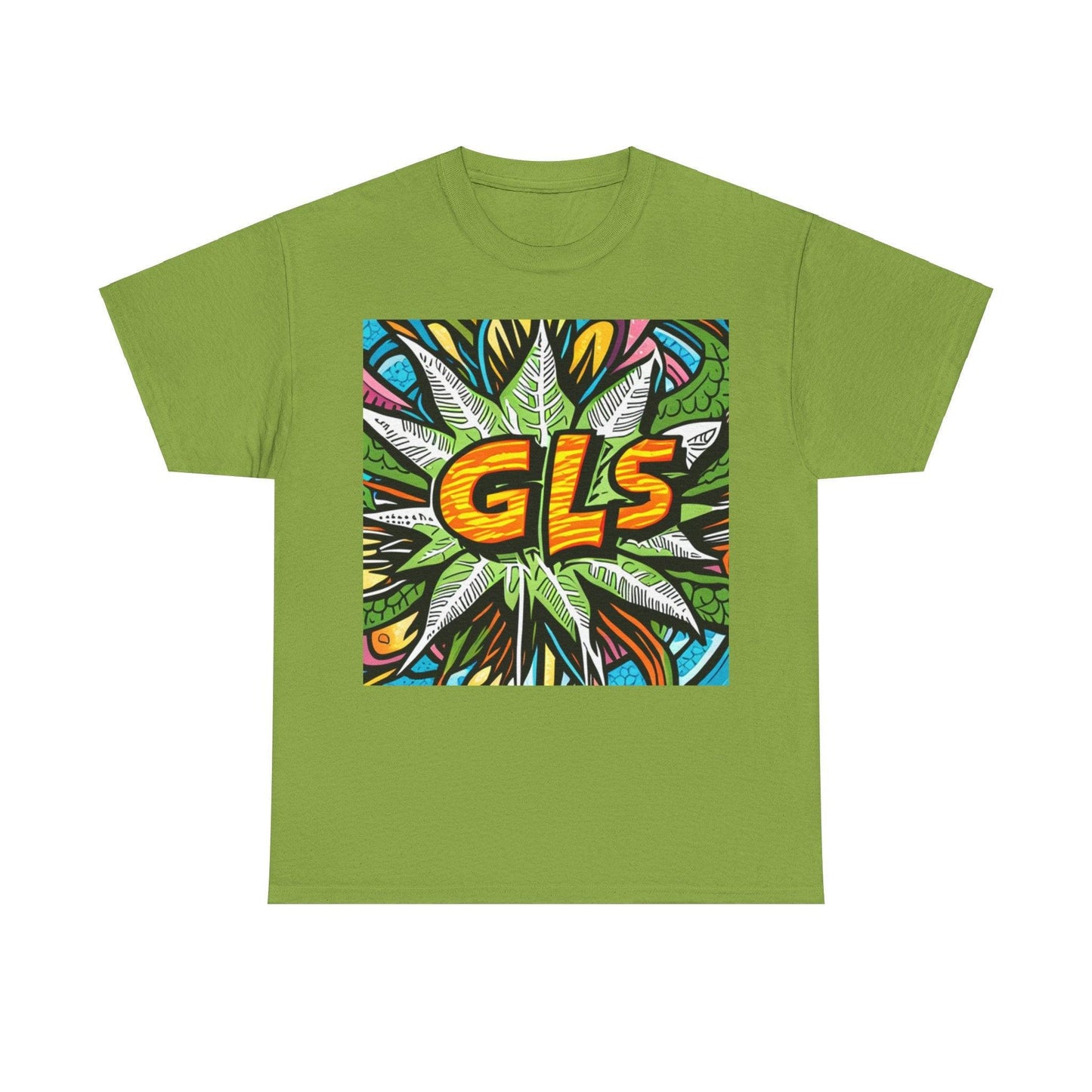 GreenLeaf Silo "GLS" Logo Unisex Heavy Cotton Tee - Lizard Vigilante