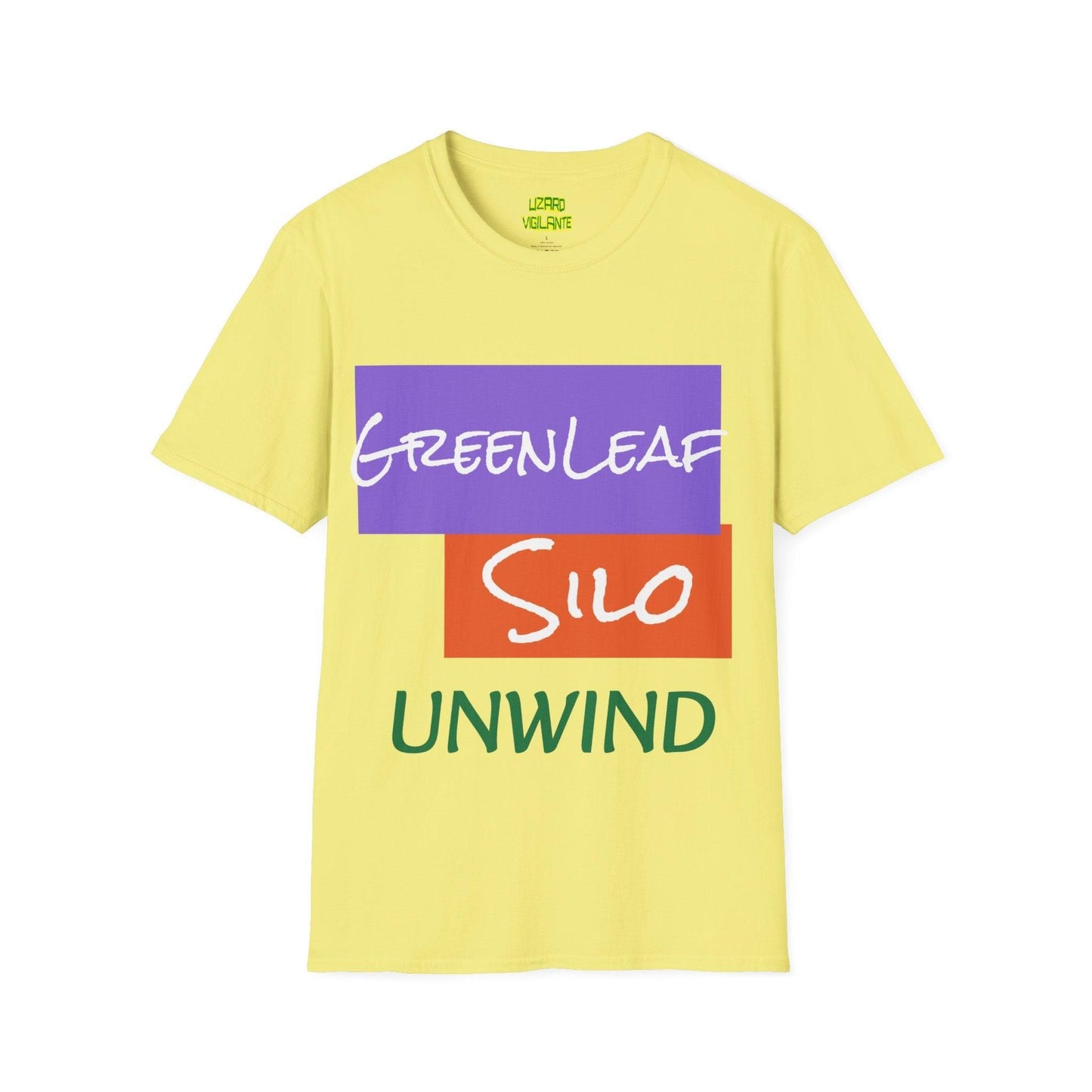 GreenLeaf Silo Unisex Softstyle T-Shirt / Unfamous Band Tee - Lizard Vigilante