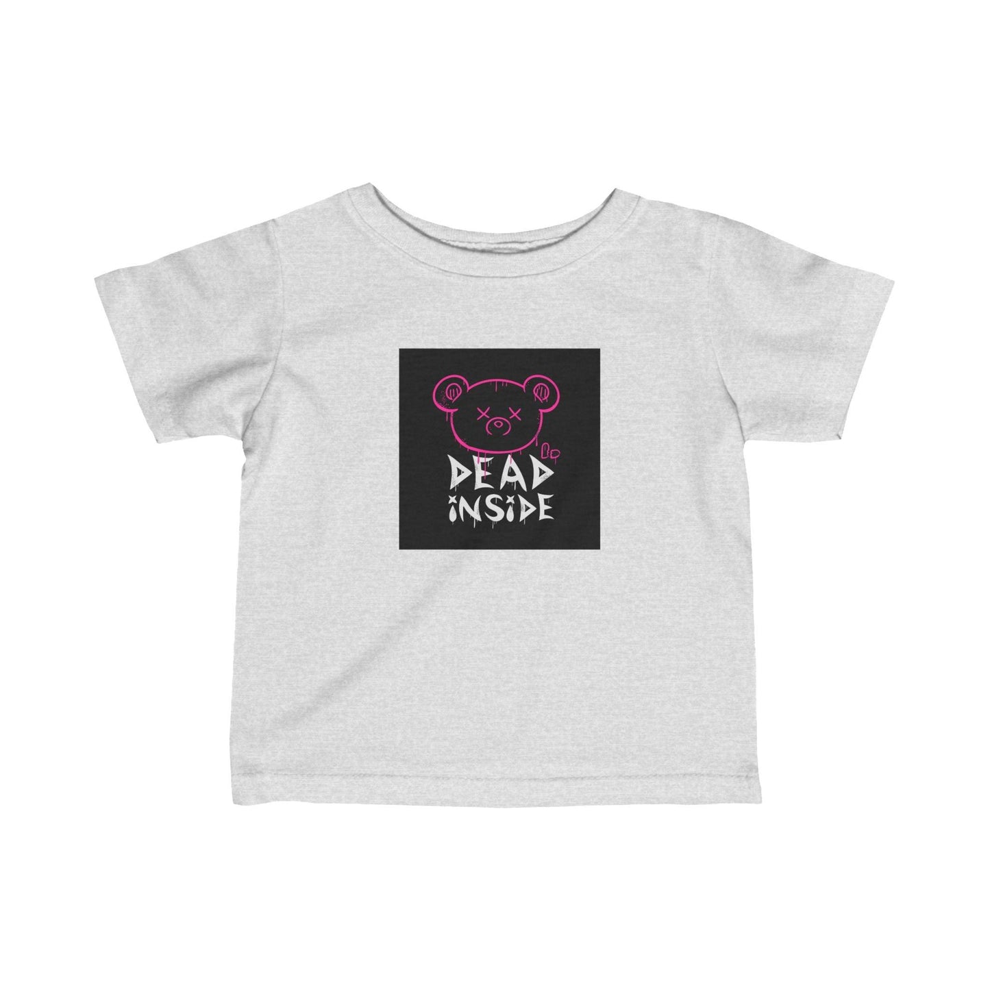 Dead Inside Teddy Bear Infant Fine Jersey Tee - Premium Kids clothes from Printify - Just $23.99! Shop now at Lizard Vigilante