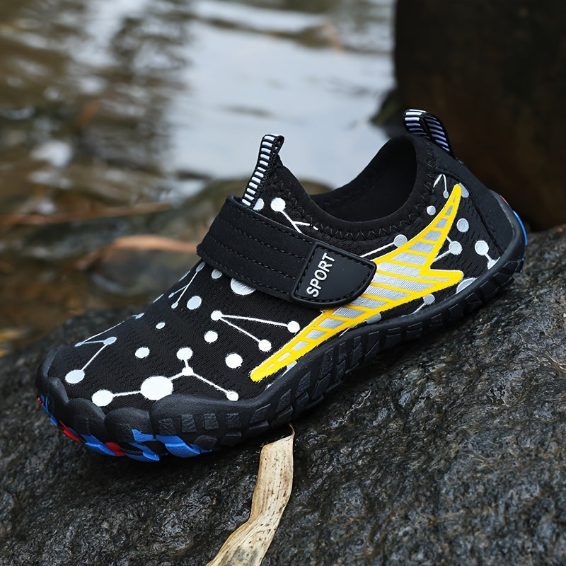 Unisex Kid's Bare Water Socks, Breathable Quick Dry Non Slip For Boy's & Girl's Summer Beach Walking/Pool Swimming/Outdoor Activities