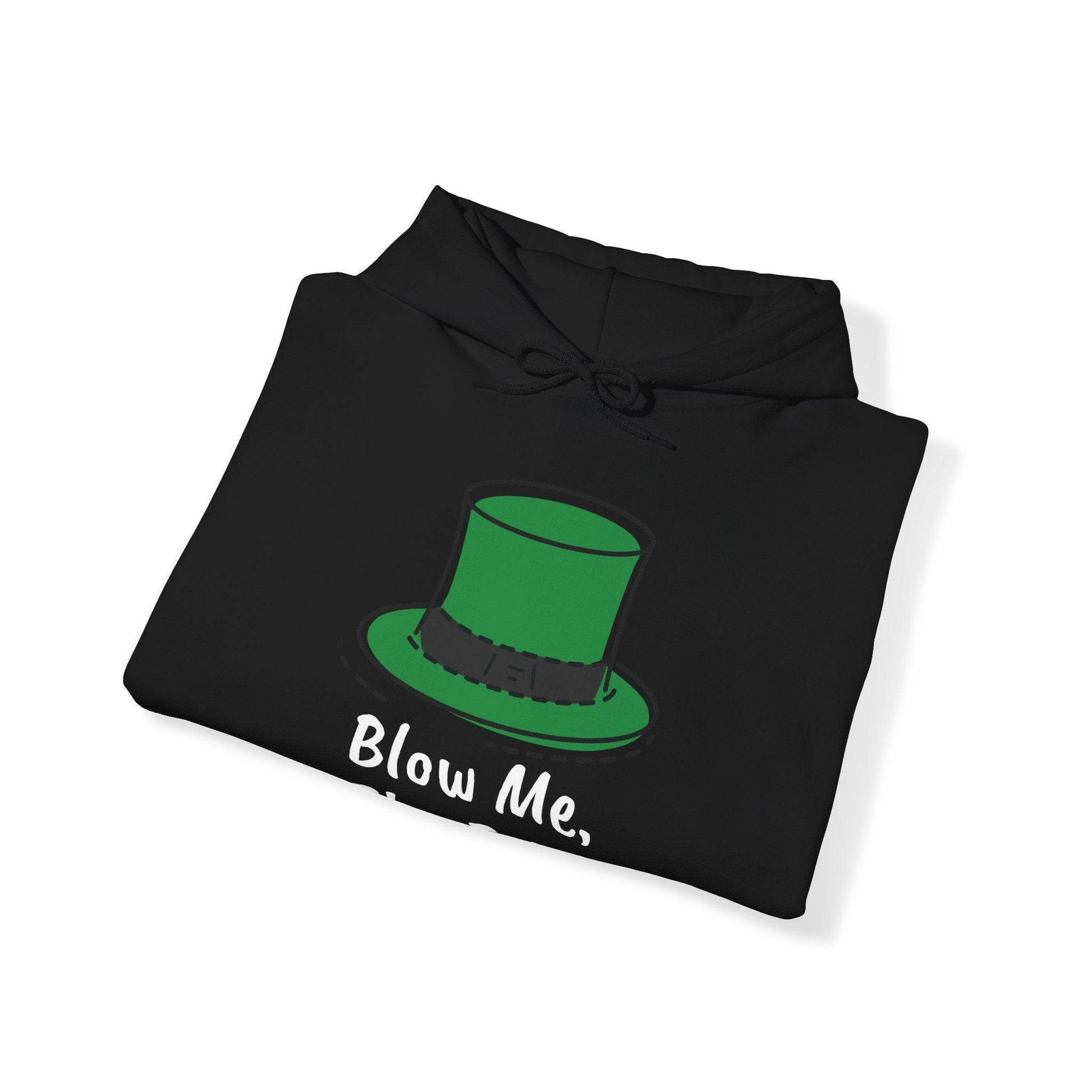 Blow Me, I'm Irish St. Patrick's Day Unisex Heavy Blend™ Hooded Sweatshirt - Lizard Vigilante