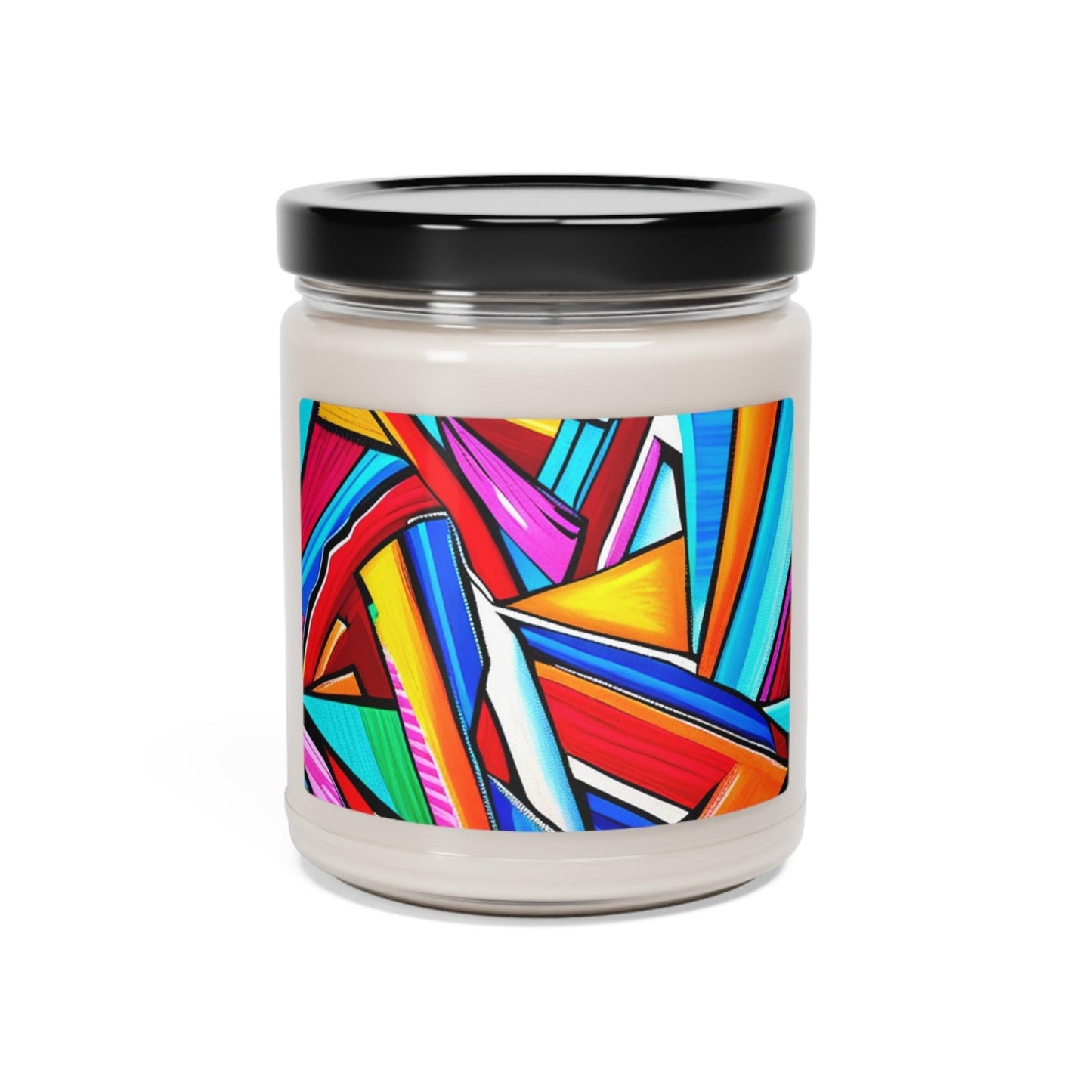 Geometrocide Scented Soy Candle, 9oz - Lizard Vigilante