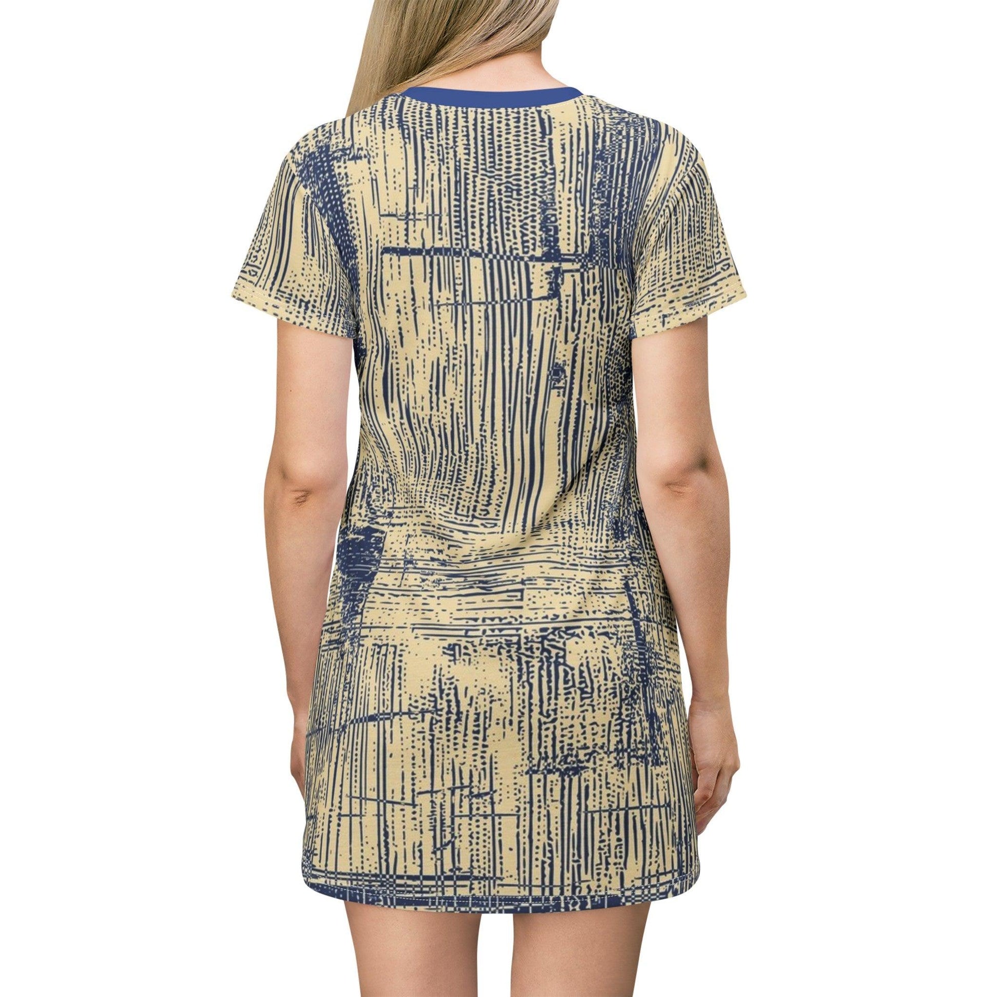 Shed Side T-Shirt Dress - Lizard Vigilante