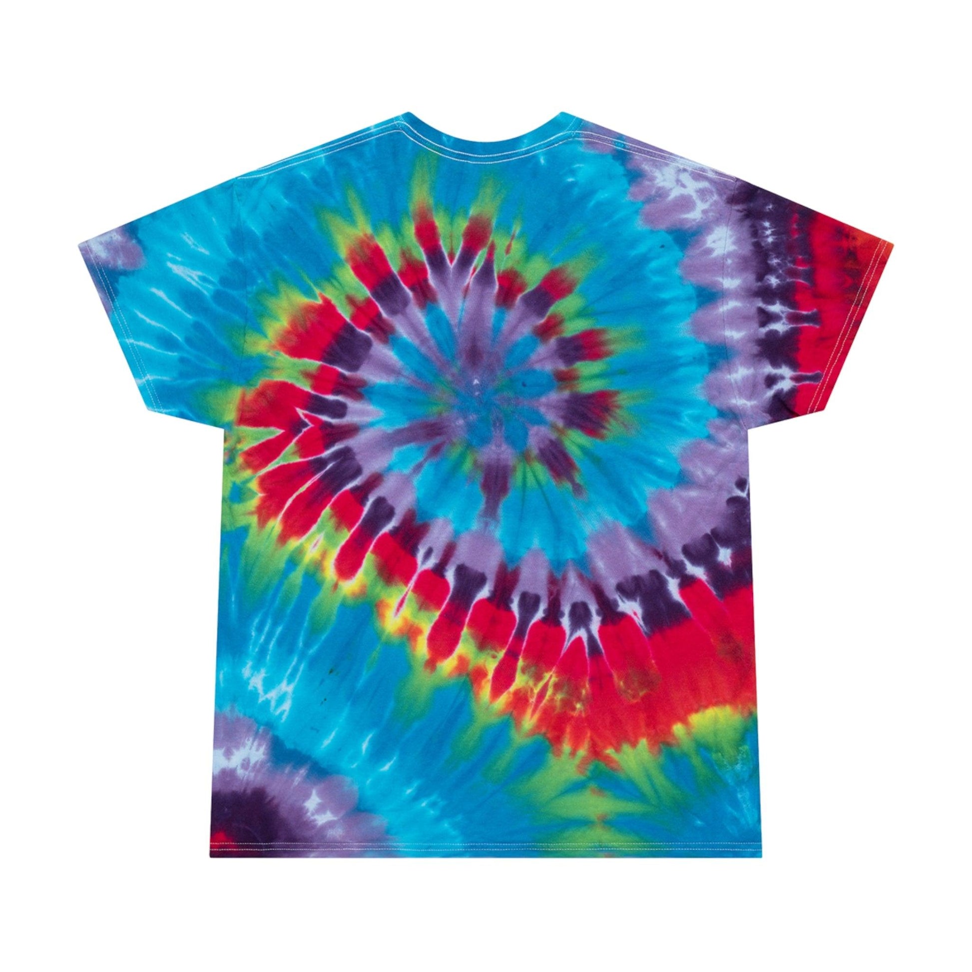 Beach Attack Tie-Dye Tee, Spiral - Lizard Vigilante