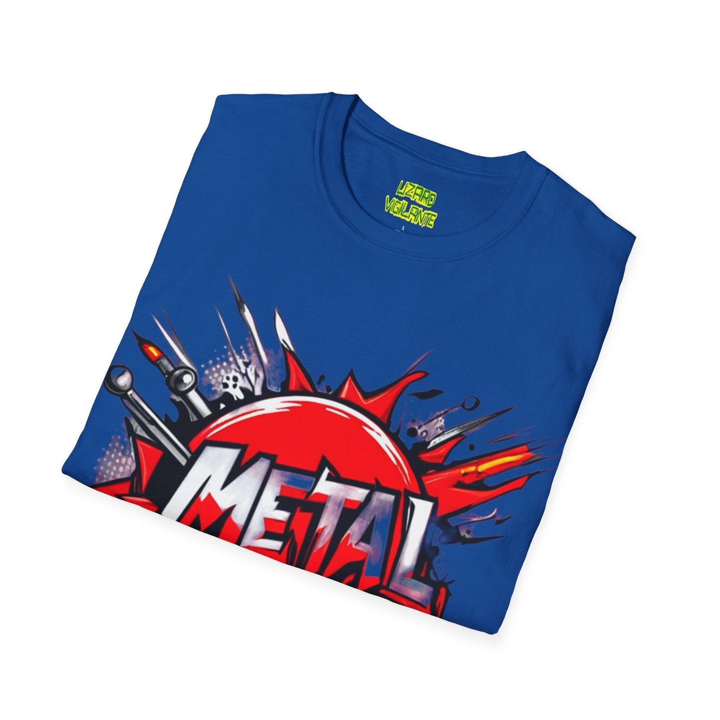 Metal Balls Unisex Softstyle T-Shirt - Lizard Vigilante