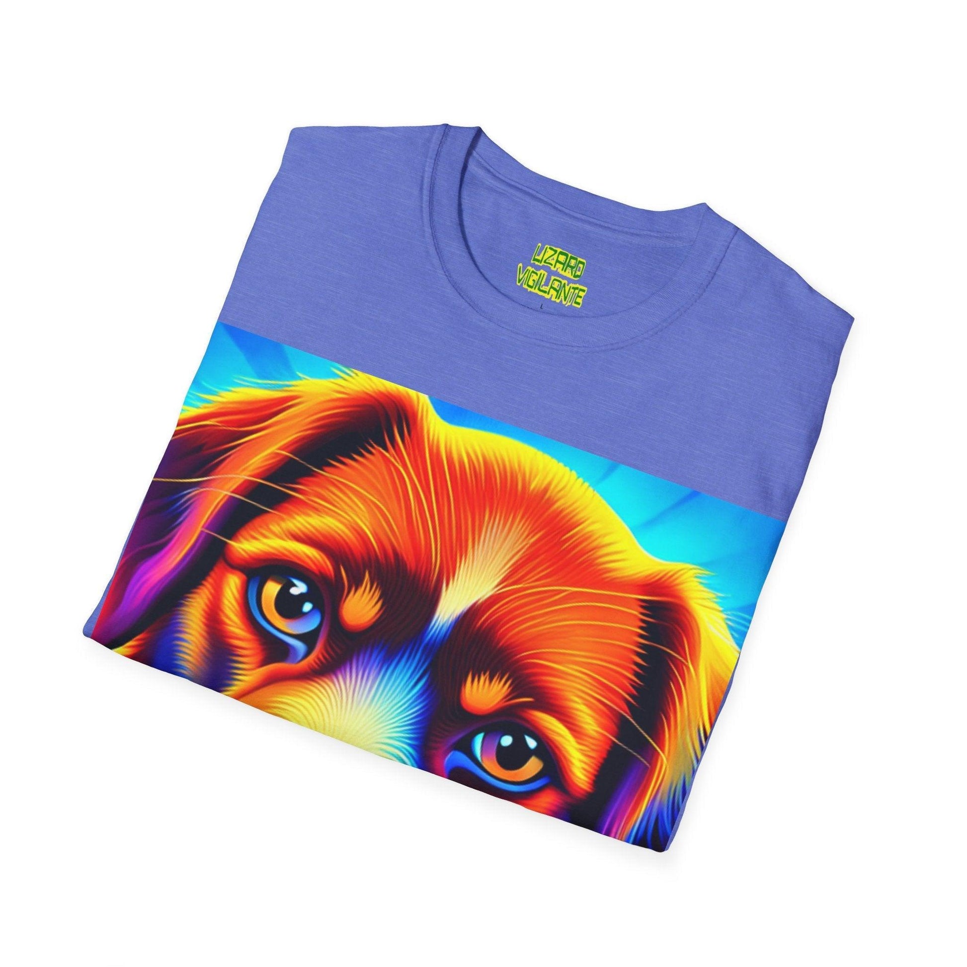 Prism Dog Unisex Softstyle T-Shirt - Lizard Vigilante