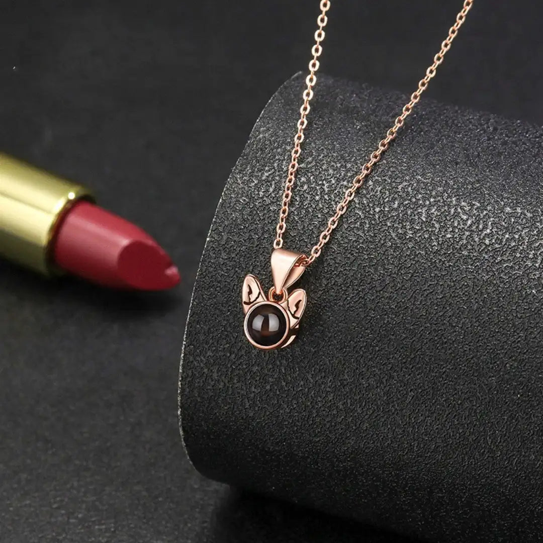 925 Silver Personalized Cute Cat Necklace For Women