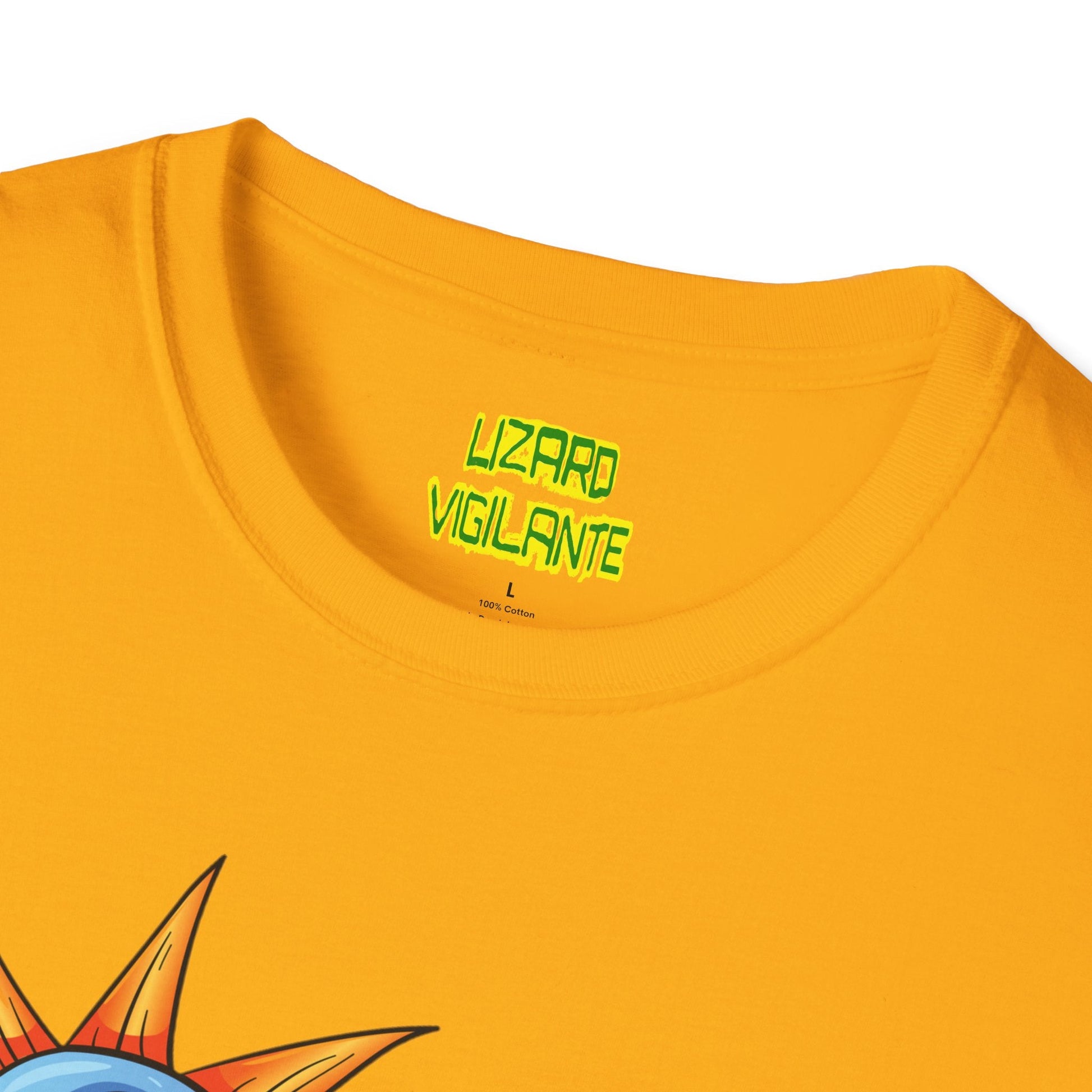 Punk Zombie Unisex Softstyle T-Shirt - Lizard Vigilante