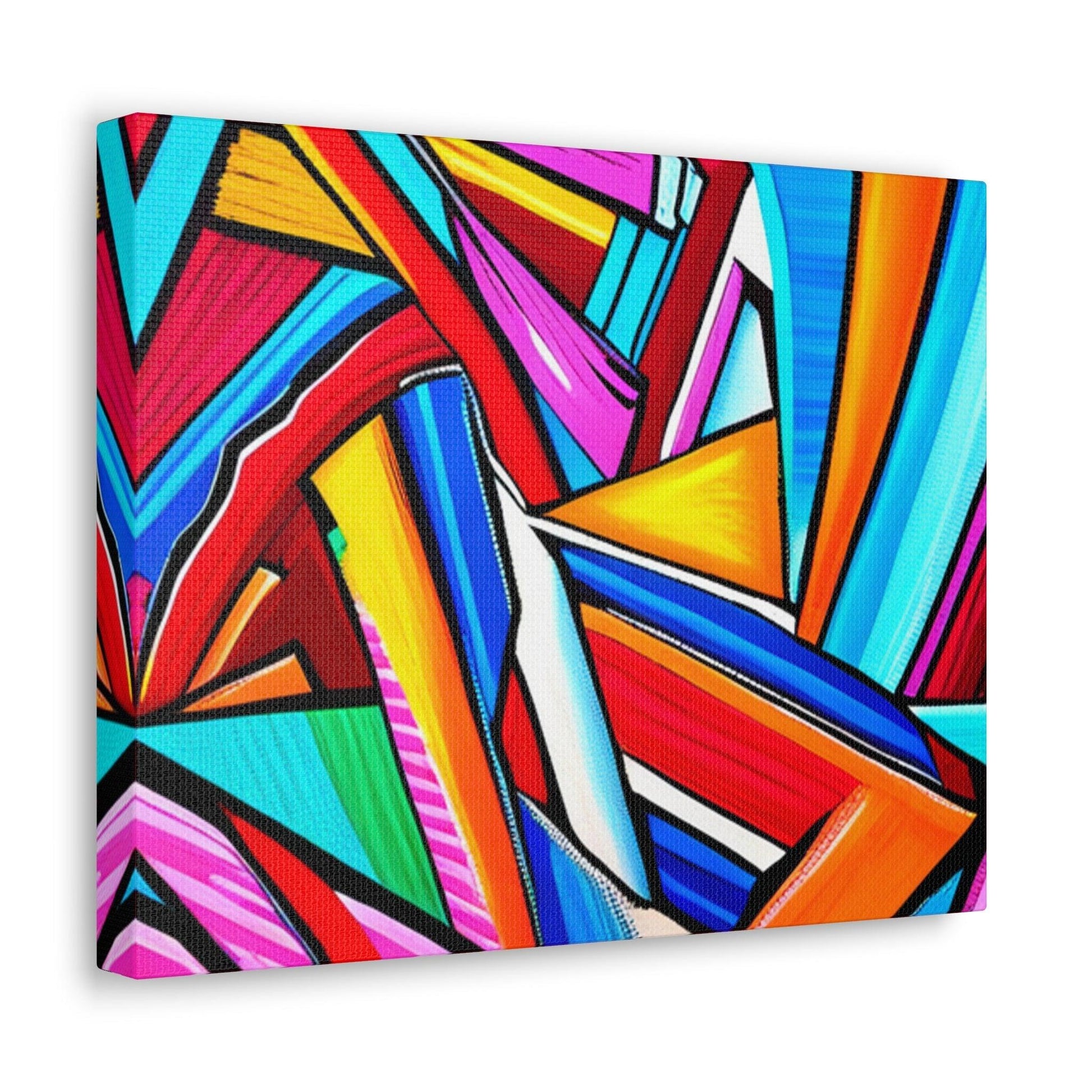 Geometrocide Canvas Gallery Wraps by Lizard Vigilante - Lizard Vigilante