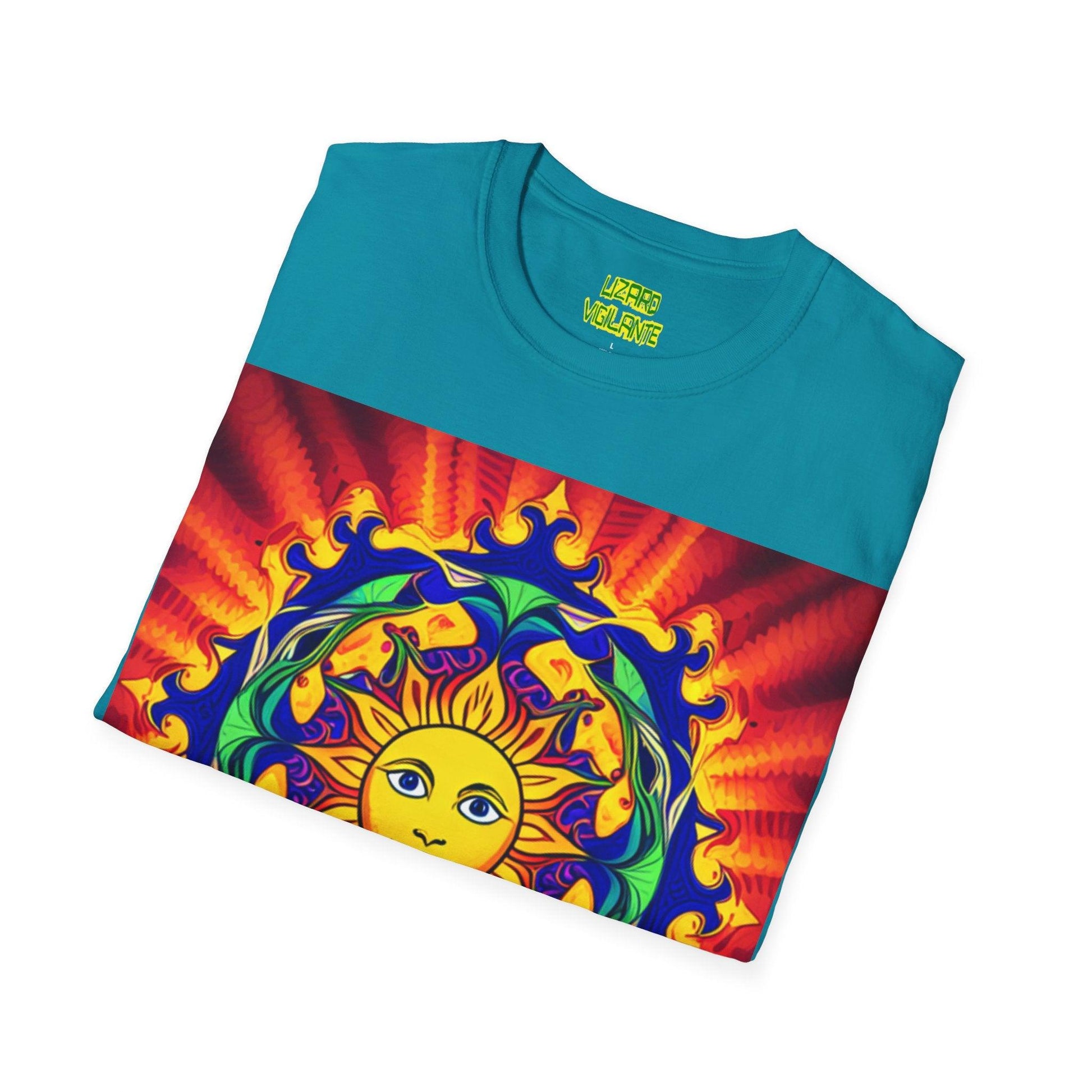 Sun Goddess Unisex Softstyle T-Shirt - Lizard Vigilante