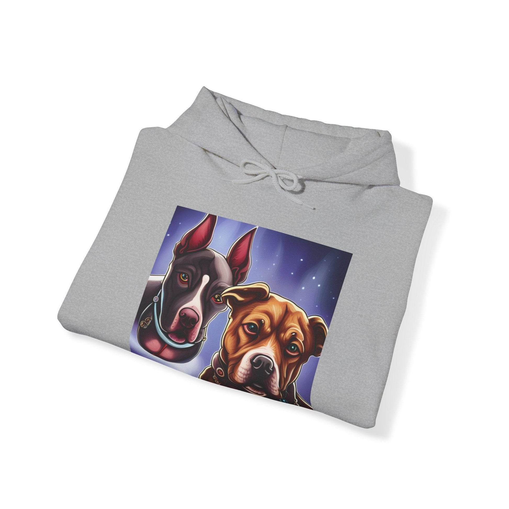 Astrology Dogs Unisex Heavy Blend™ Hooded Sweatshirt - Lizard Vigilante