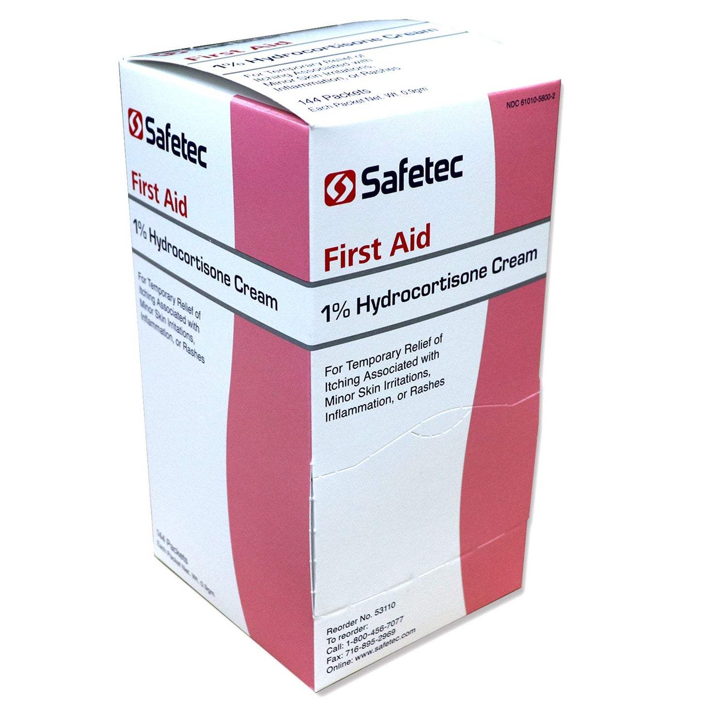 Hydrocortisone 0.9gm. Pouch, 144 per box