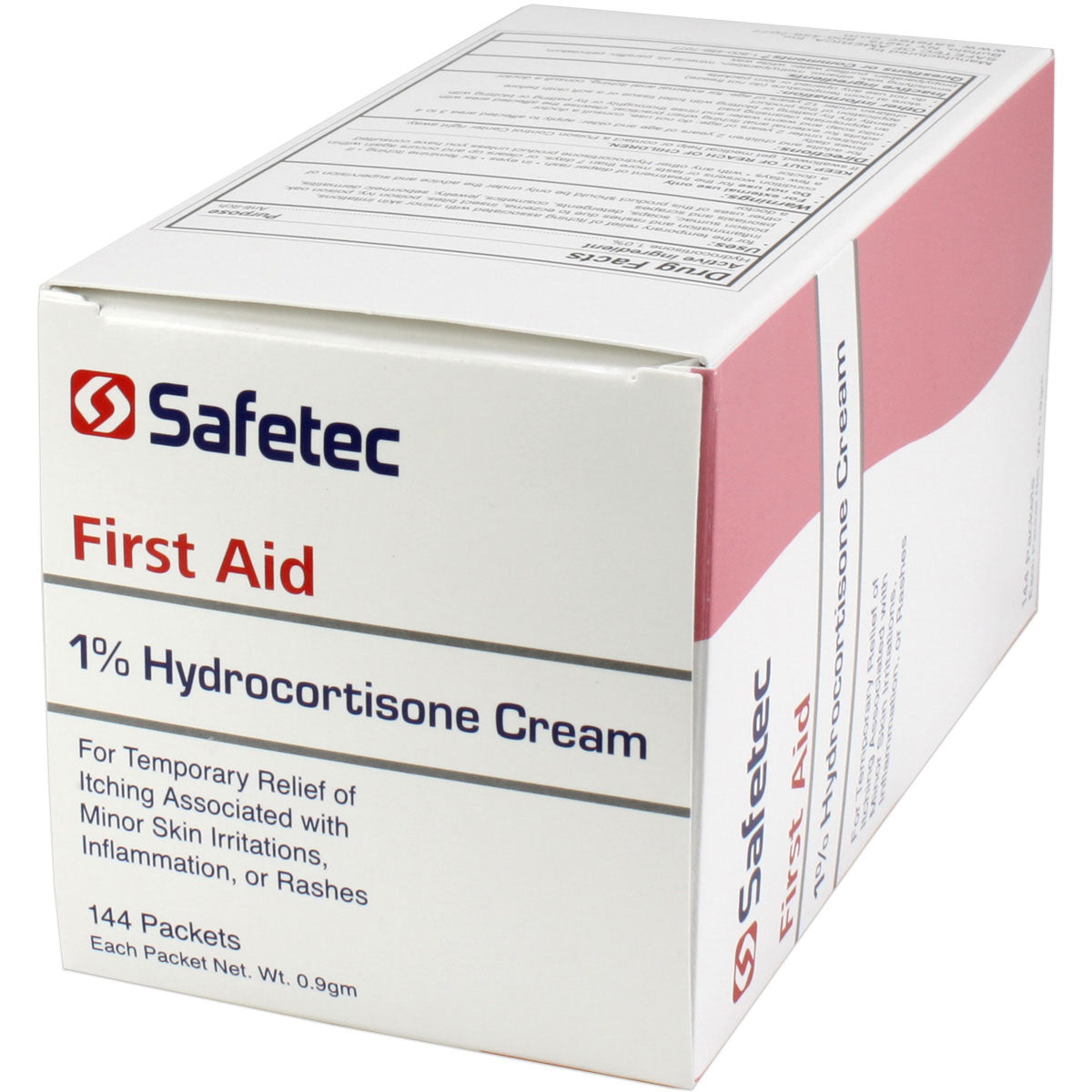 Hydrocortisone 0.9gm. Pouch, 144 per box