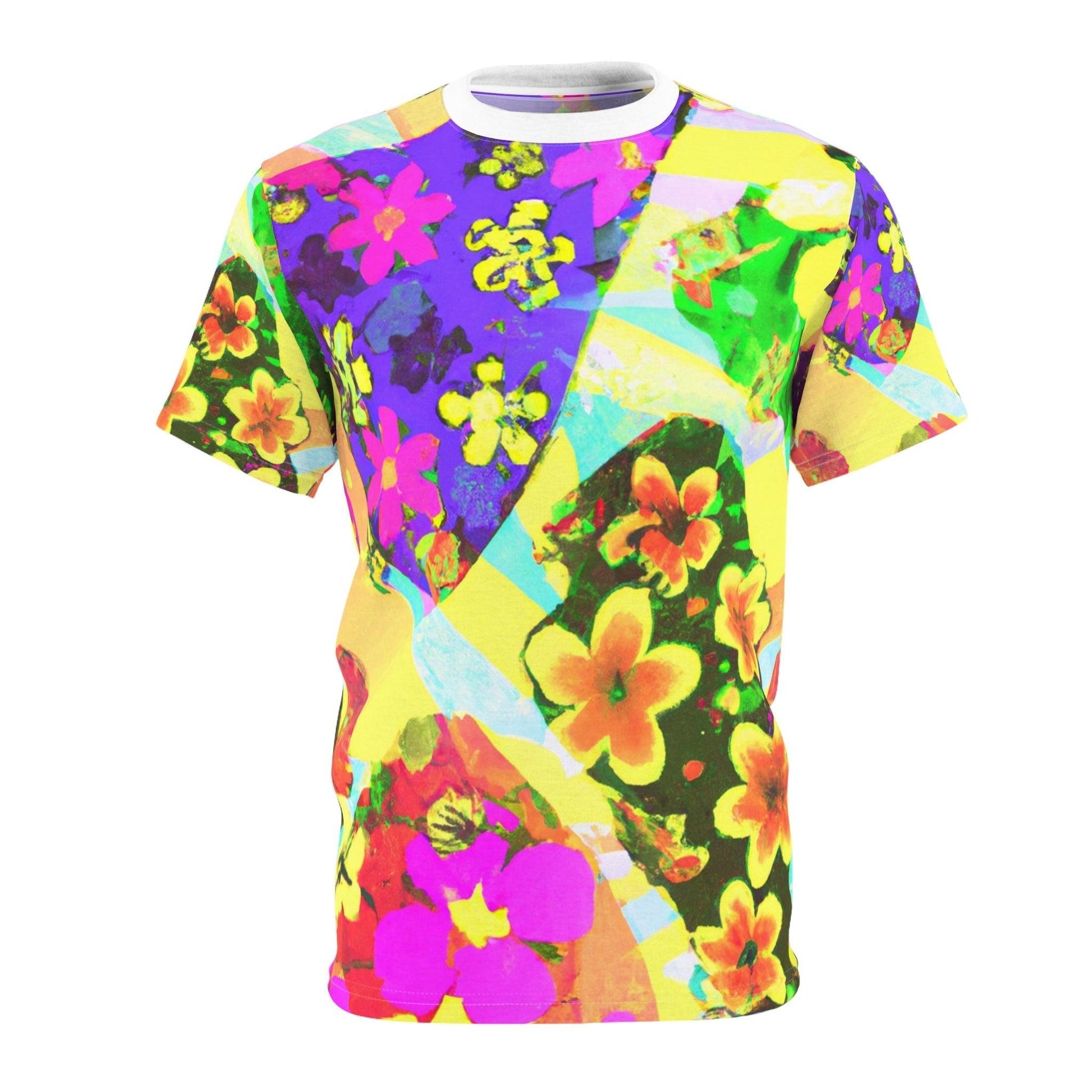 Flowering Unisex Cut & Sew Tee - Lizard Vigilante