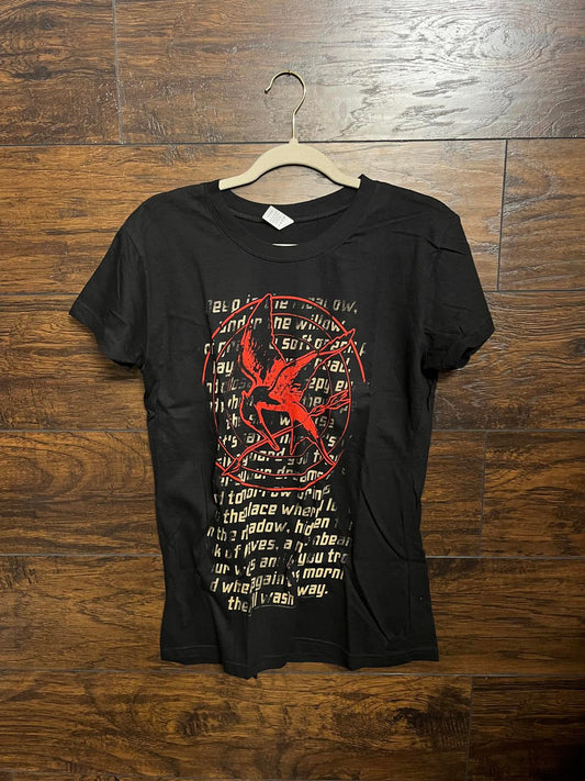 Hunger Games Movie Mockingjay T-shirt - Katniss Song 2010-XL