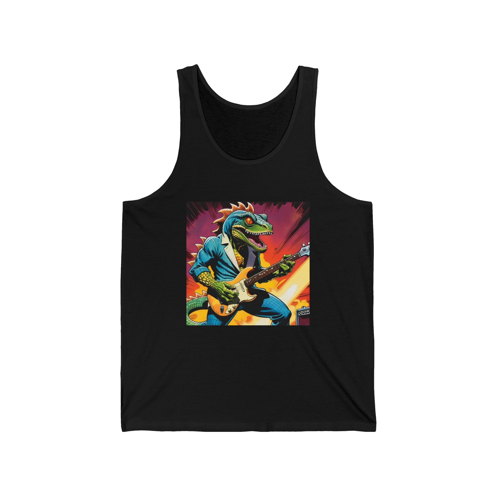 Lizard X. Vigilante Unisex Jersey Tank - Lizard Vigilante