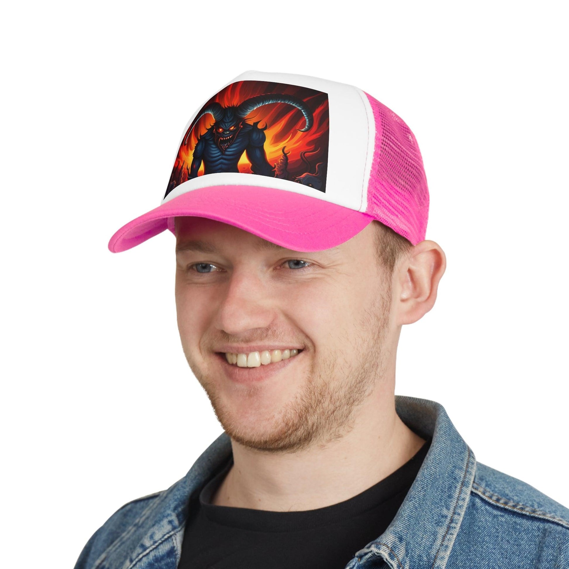 Horny Devil Mesh Cap - Lizard Vigilante