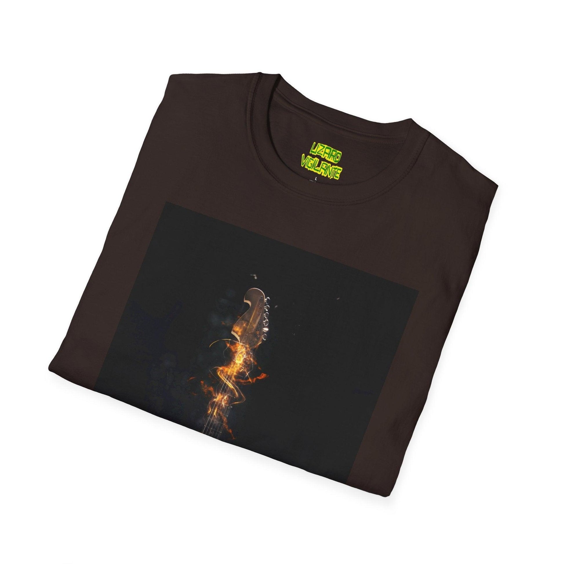 Neck Burn Unisex Softstyle T-Shirt - Lizard Vigilante