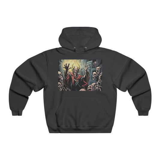 Devil's Rejected Skulls Men's NUBLEND® Hooded Sweatshirt - Lizard Vigilante