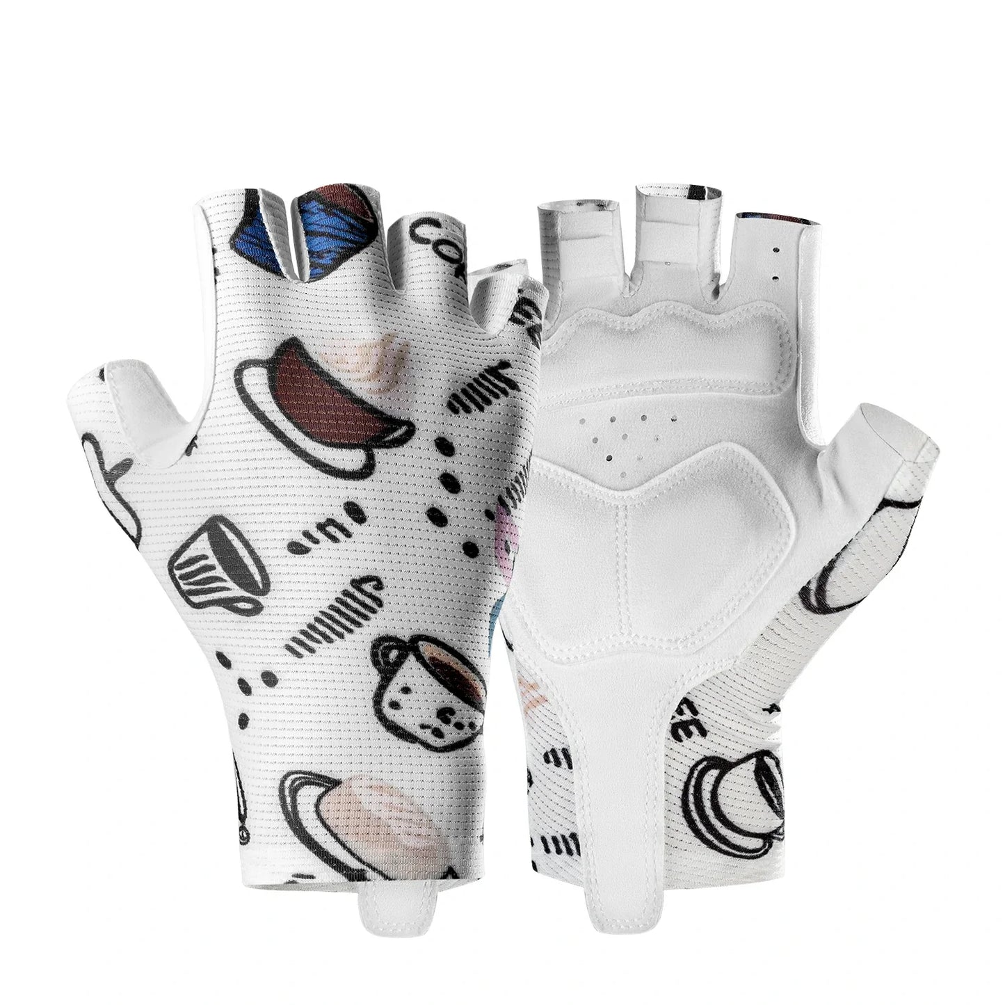 TVI ROCKBROS Women’s Half-Finger Fishing and Cycling Gloves