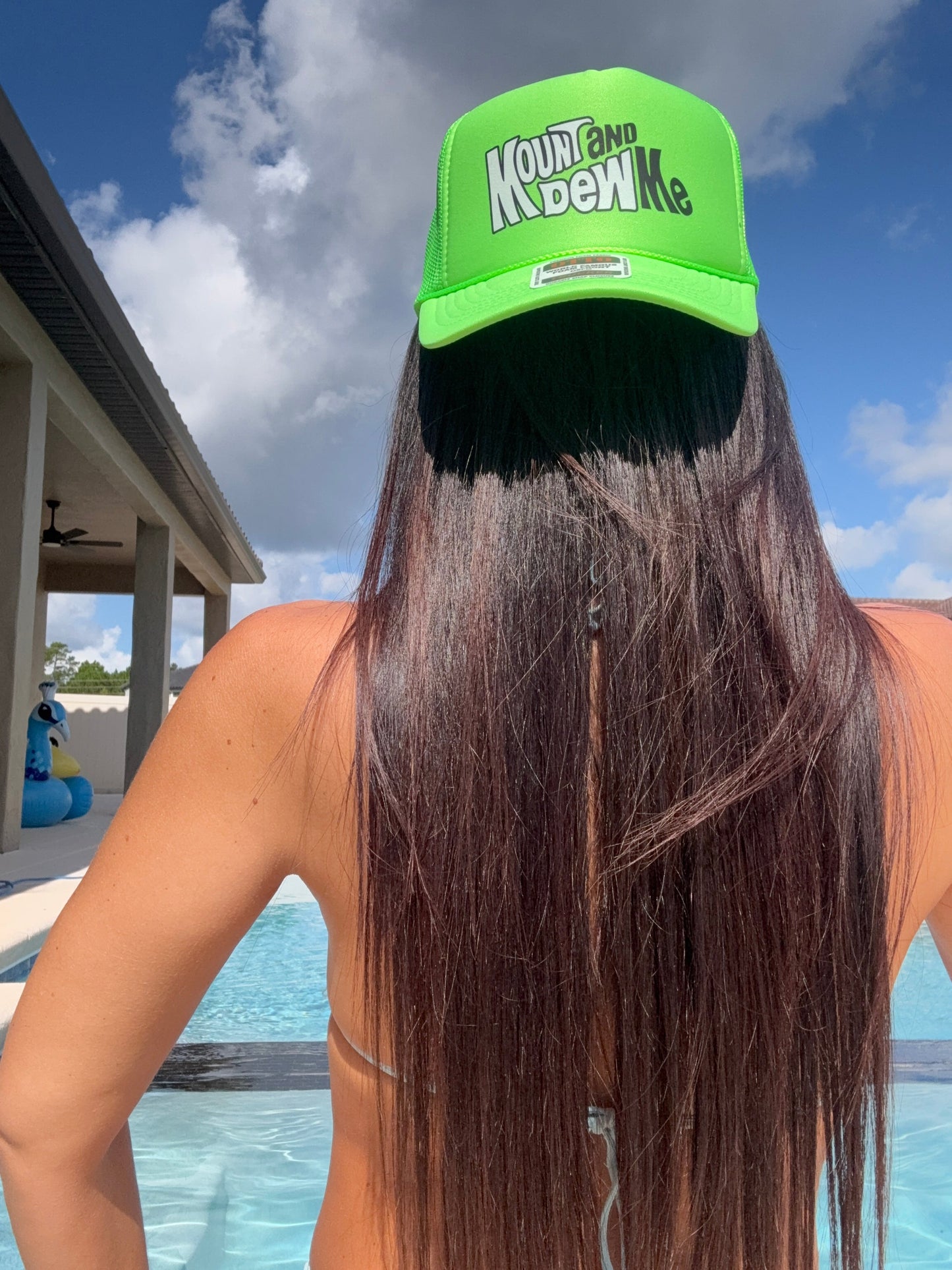Mount and Dew Me Trucker Hat