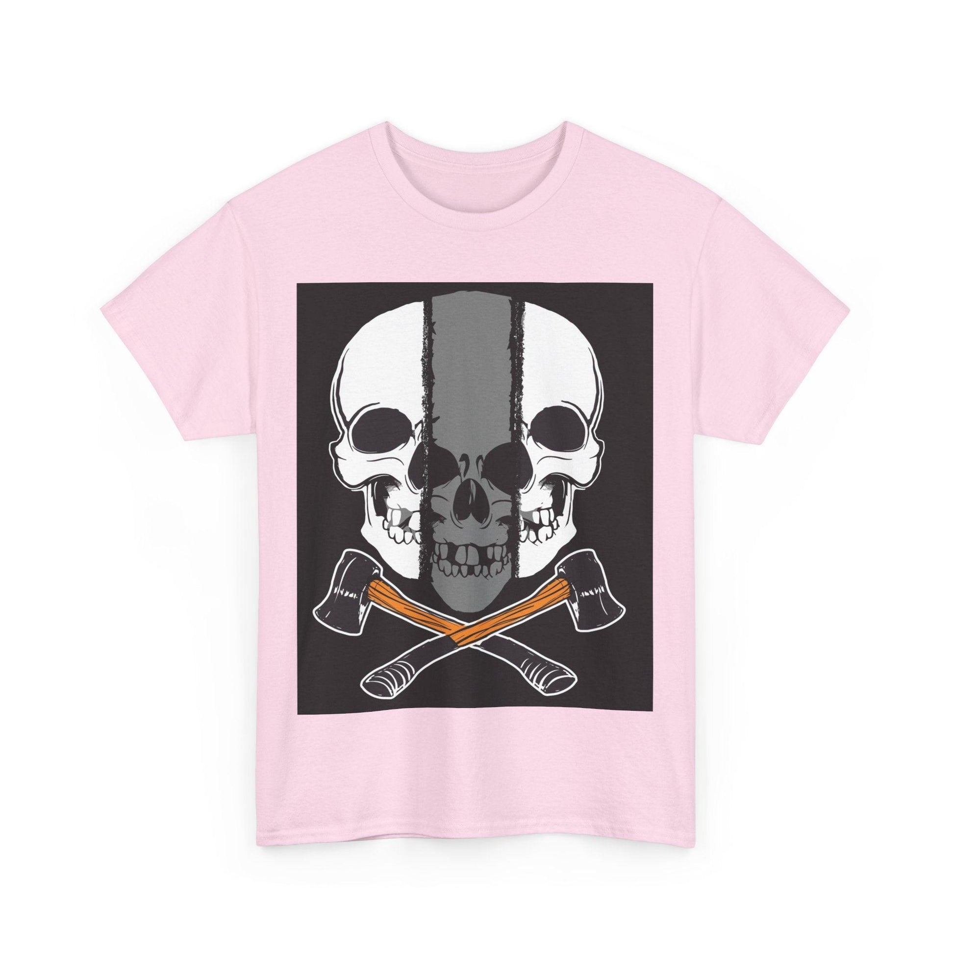 Hatchet Skull Unisex Heavy Cotton Tee - Lizard Vigilante