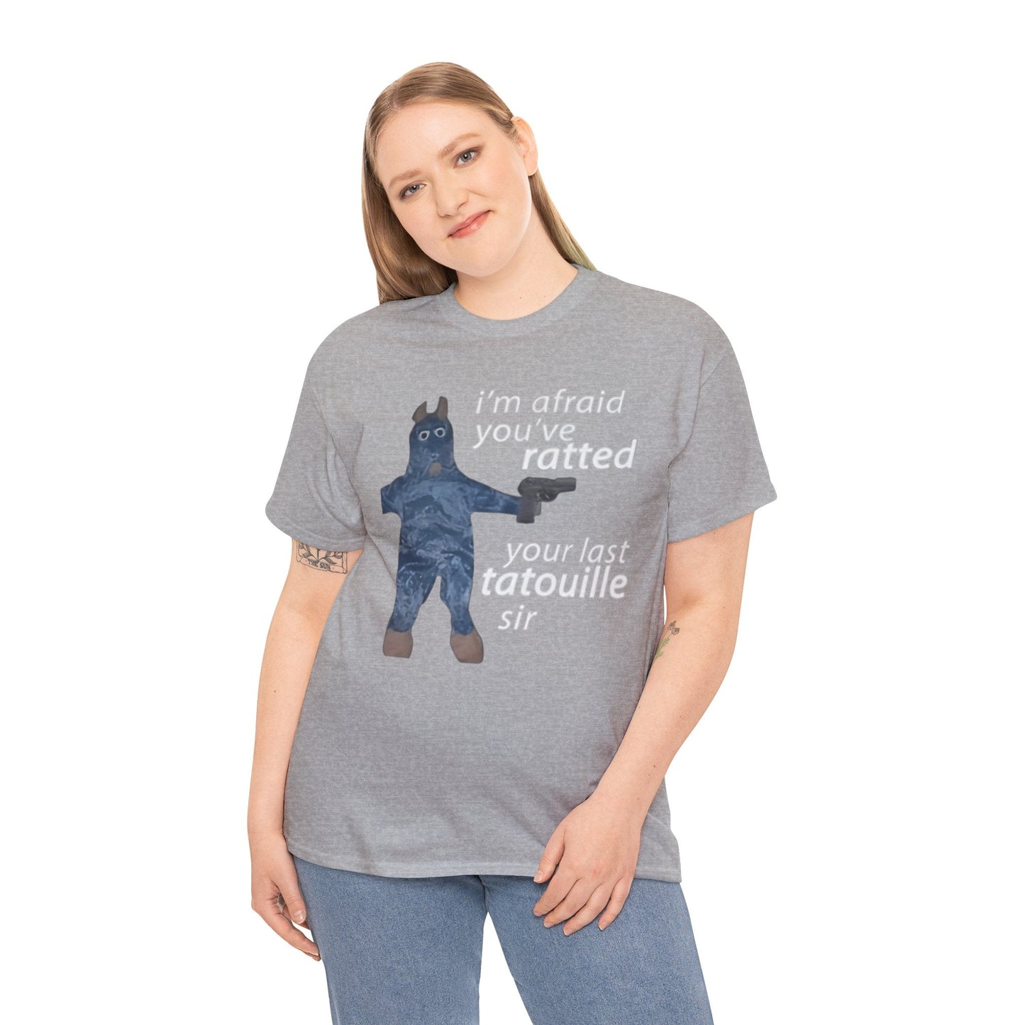 I’m Afraid You’ve Ratted Your Last Tatouille Sir Shirt – Funny Meme T-Shirt for Humor Fans