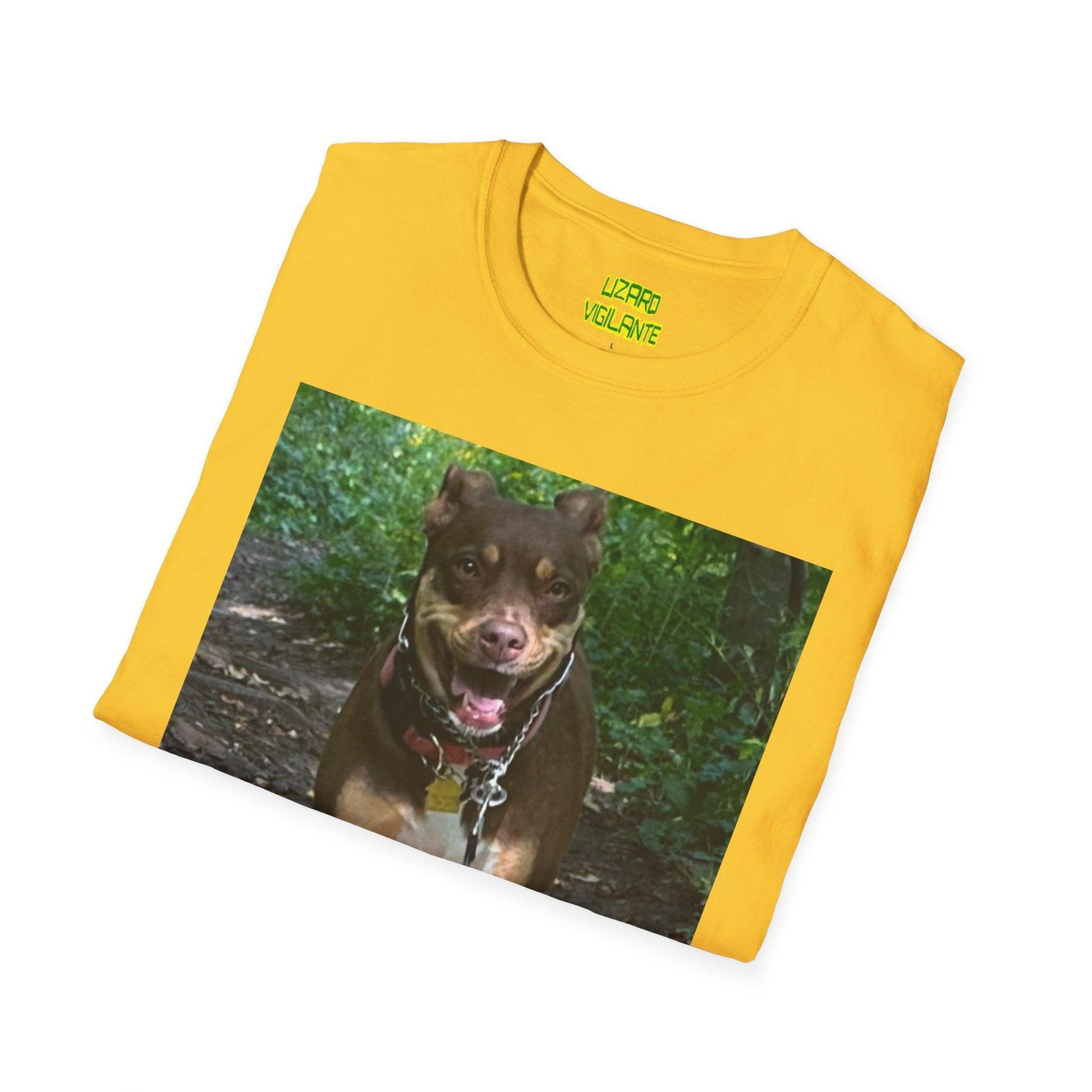 Primo the Band Dog Unisex Softstyle T-Shirt - Lizard Vigilante