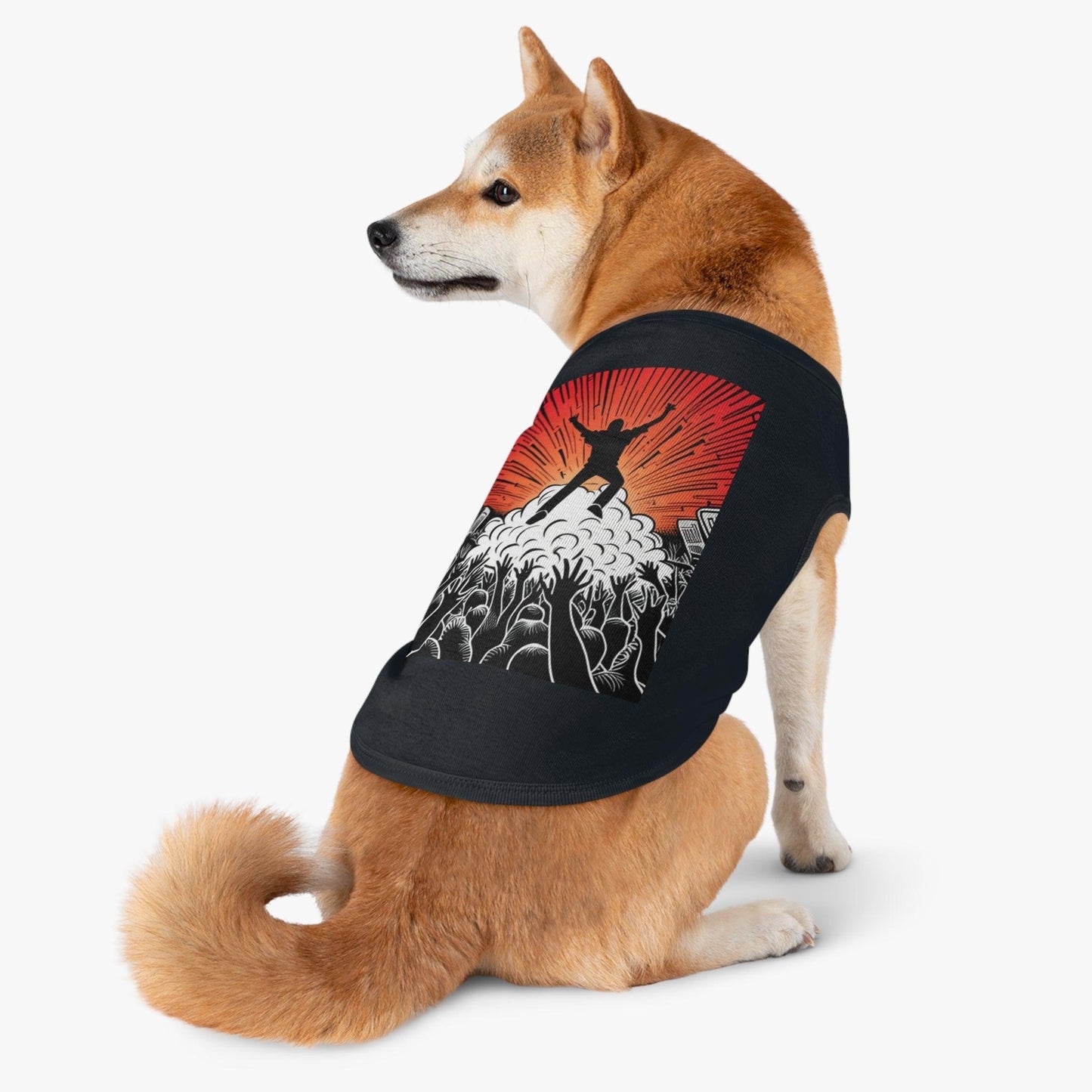 Metal Concert Pet Tank Top - Lizard Vigilante