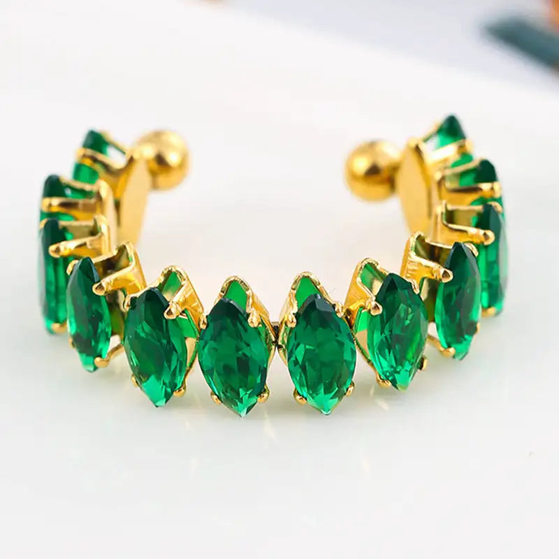 Color Zircon Ins Fashion Ring For Women