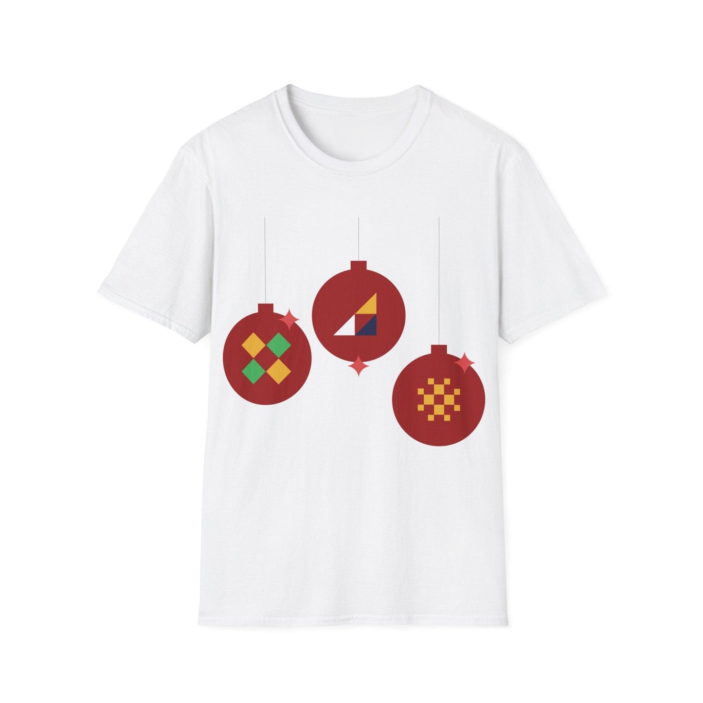 Xmas Balls Unisex Softstyle T-Shirt - Lizard Vigilante