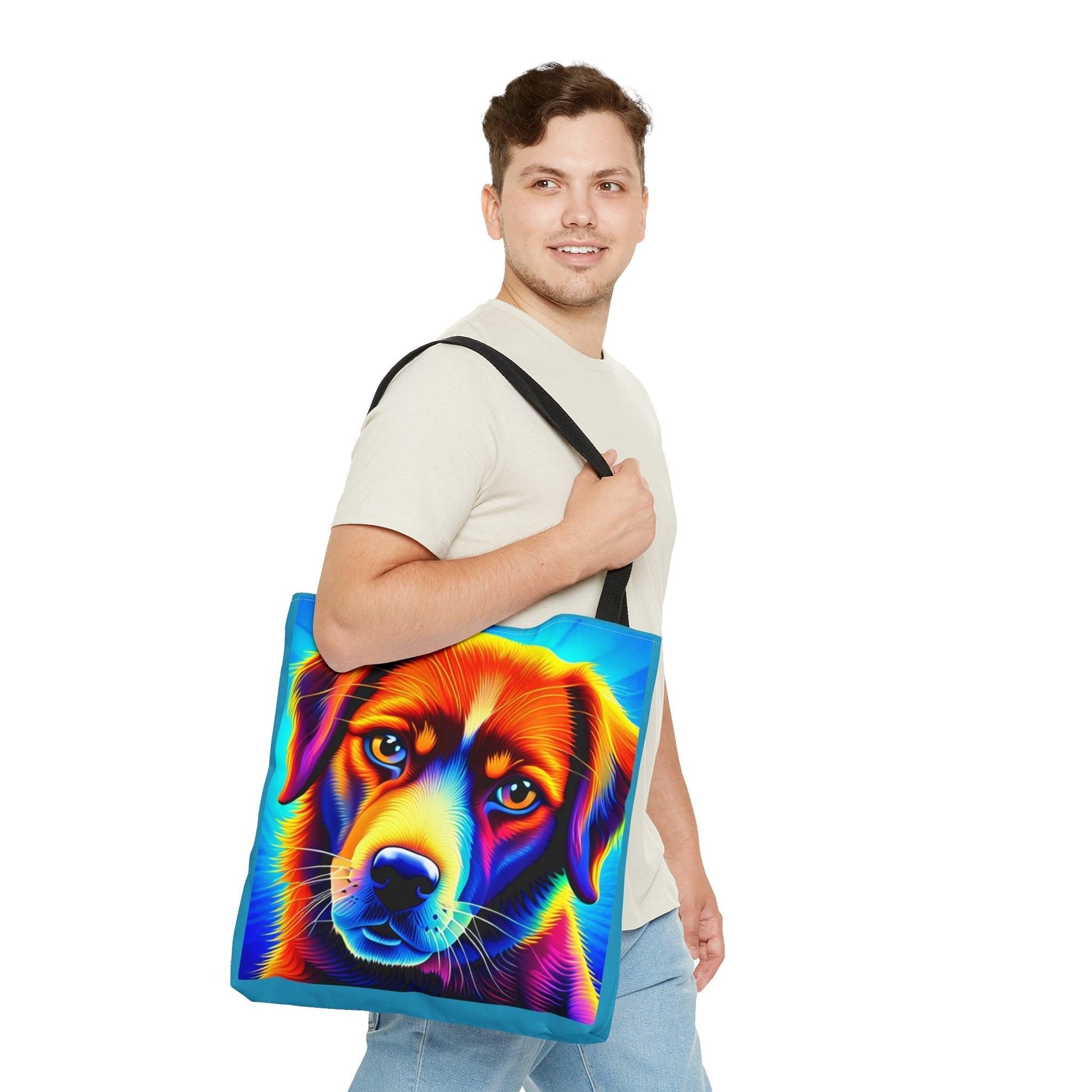 Primo Rocks II / Prism Dog Tote Bag - Lizard Vigilante