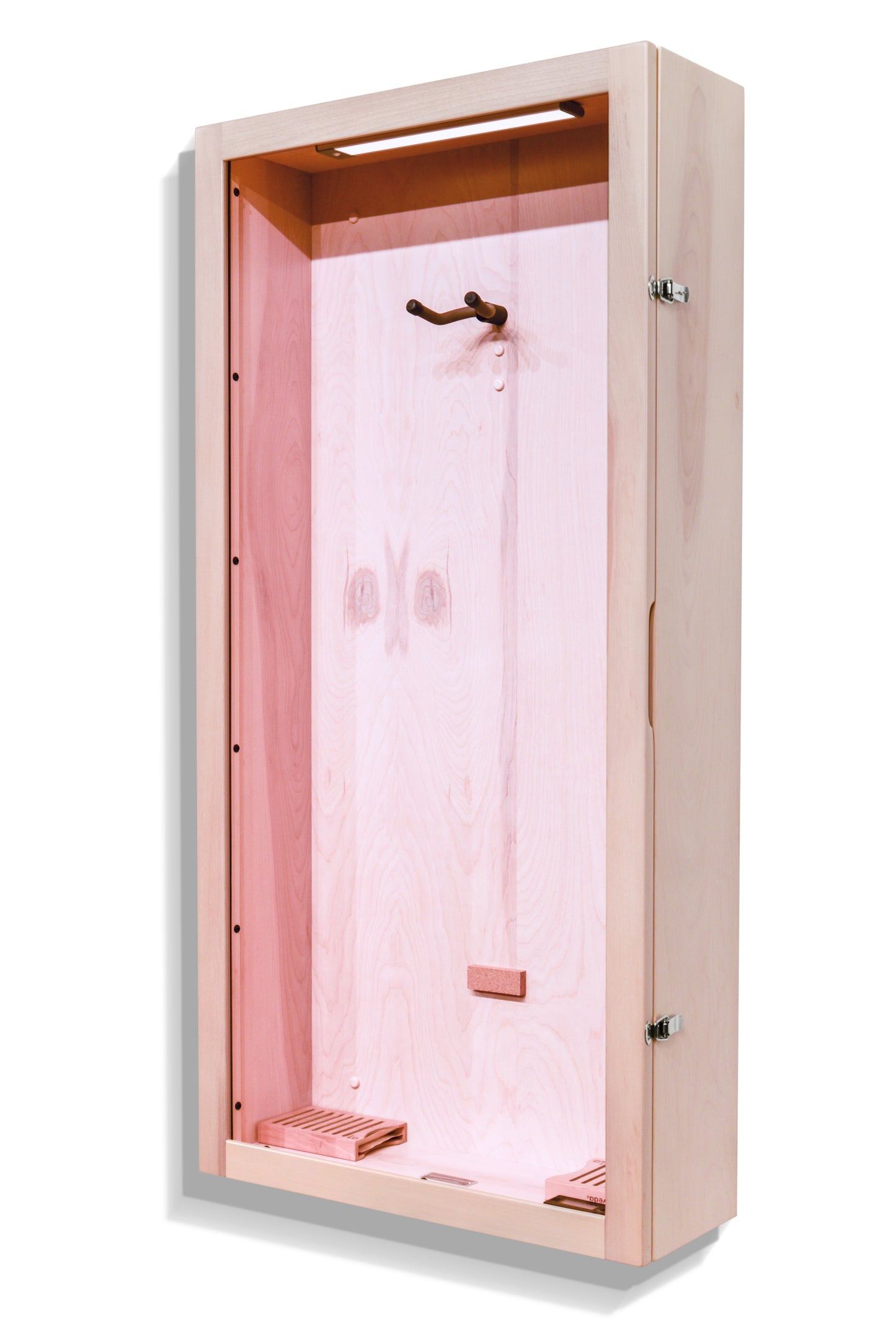 ClimaCase Rectangle Humidor - Birch with Campbell White Stain