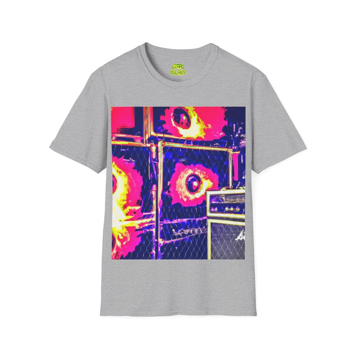 UnderAmped Unisex Softstyle T-Shirt - Lizard Vigilante