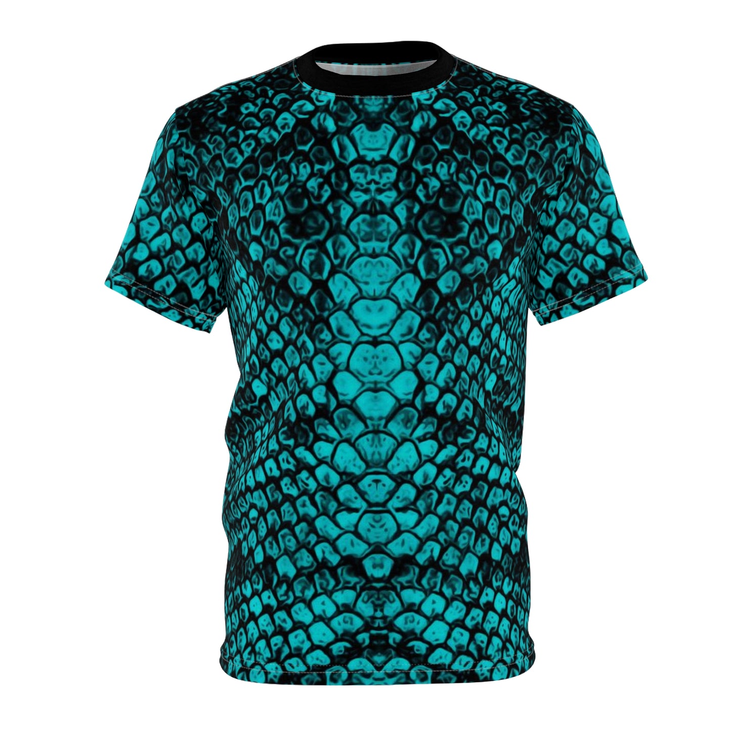 Blue Reptile Unisex Tee Shirt - Premium All Over Prints from Printify - Just $46.62! Shop now at Lizard Vigilante